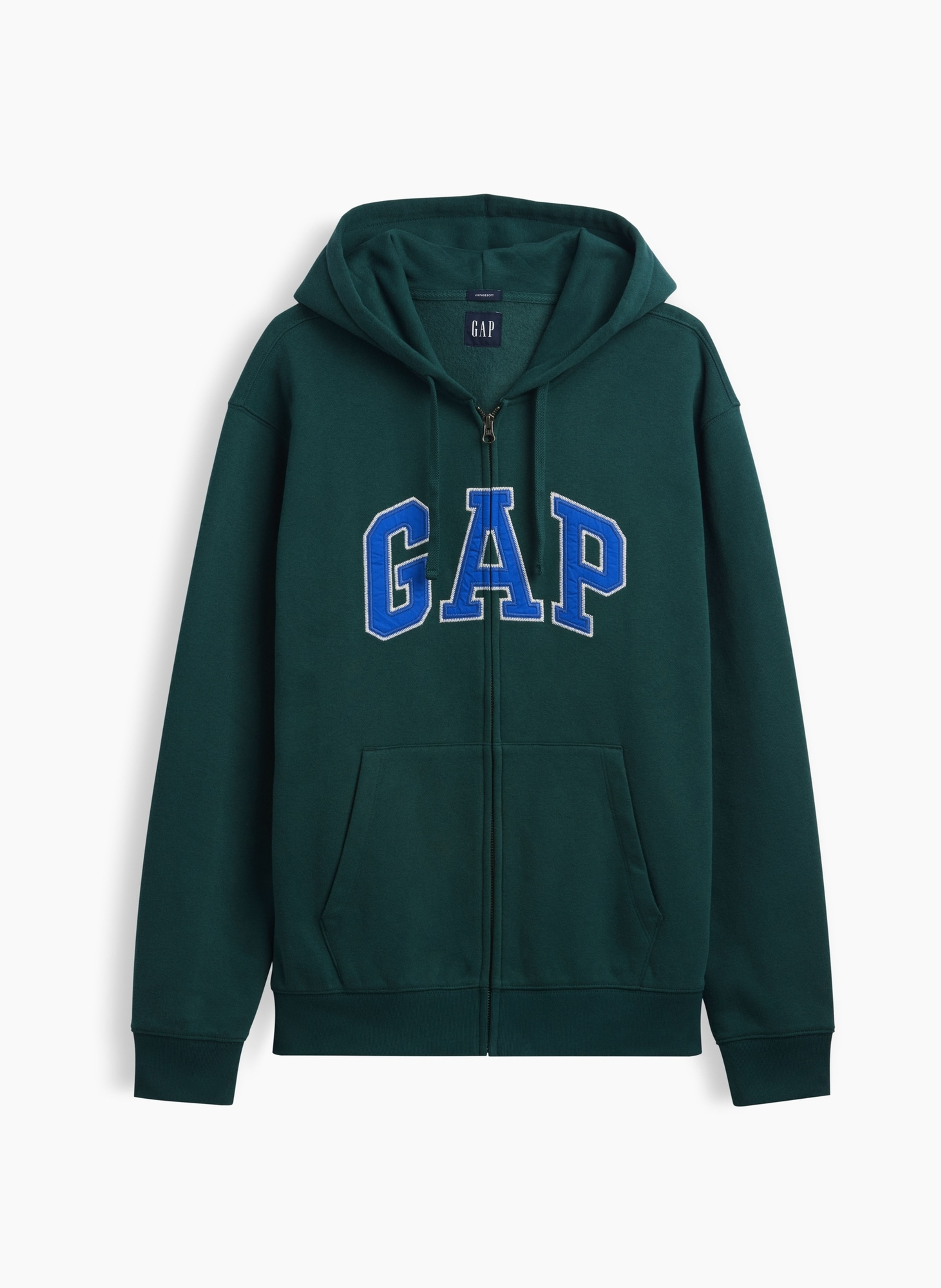 Sweat à capuche VintageSoft unisex avec logo - 005