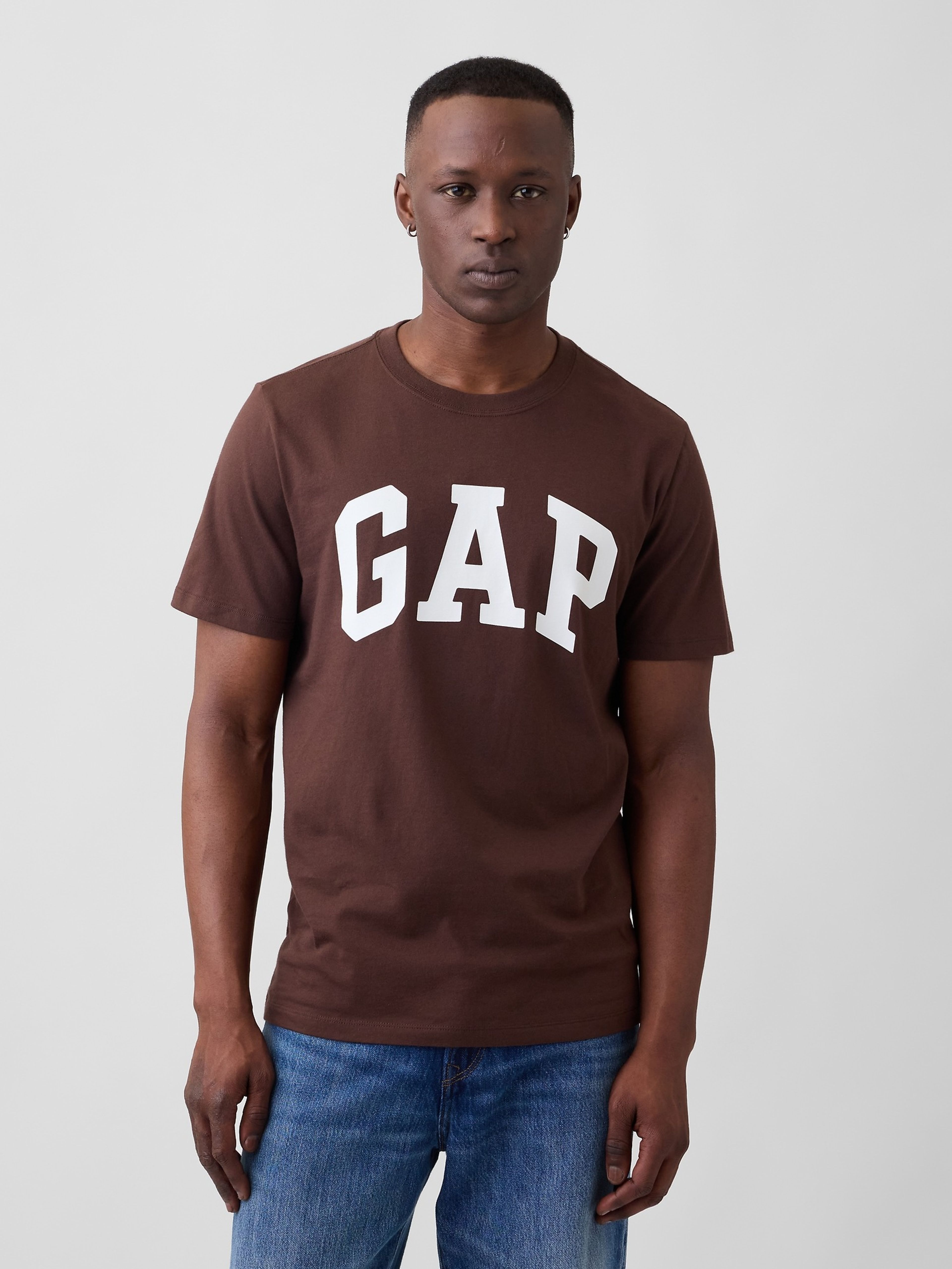 T-shirt met logo Everyday Soft - 001