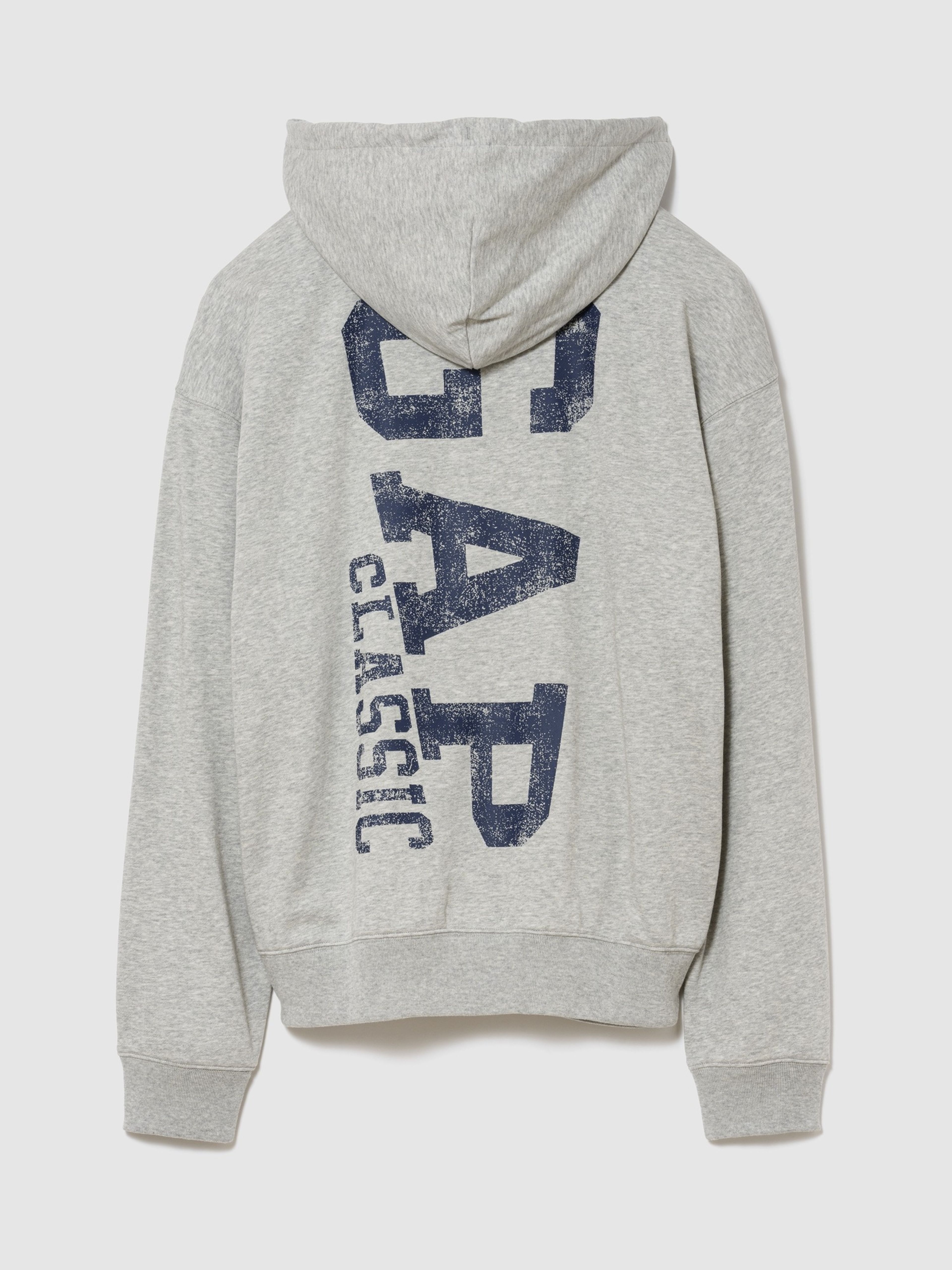 French Terry Hoodie mit Logo - 002