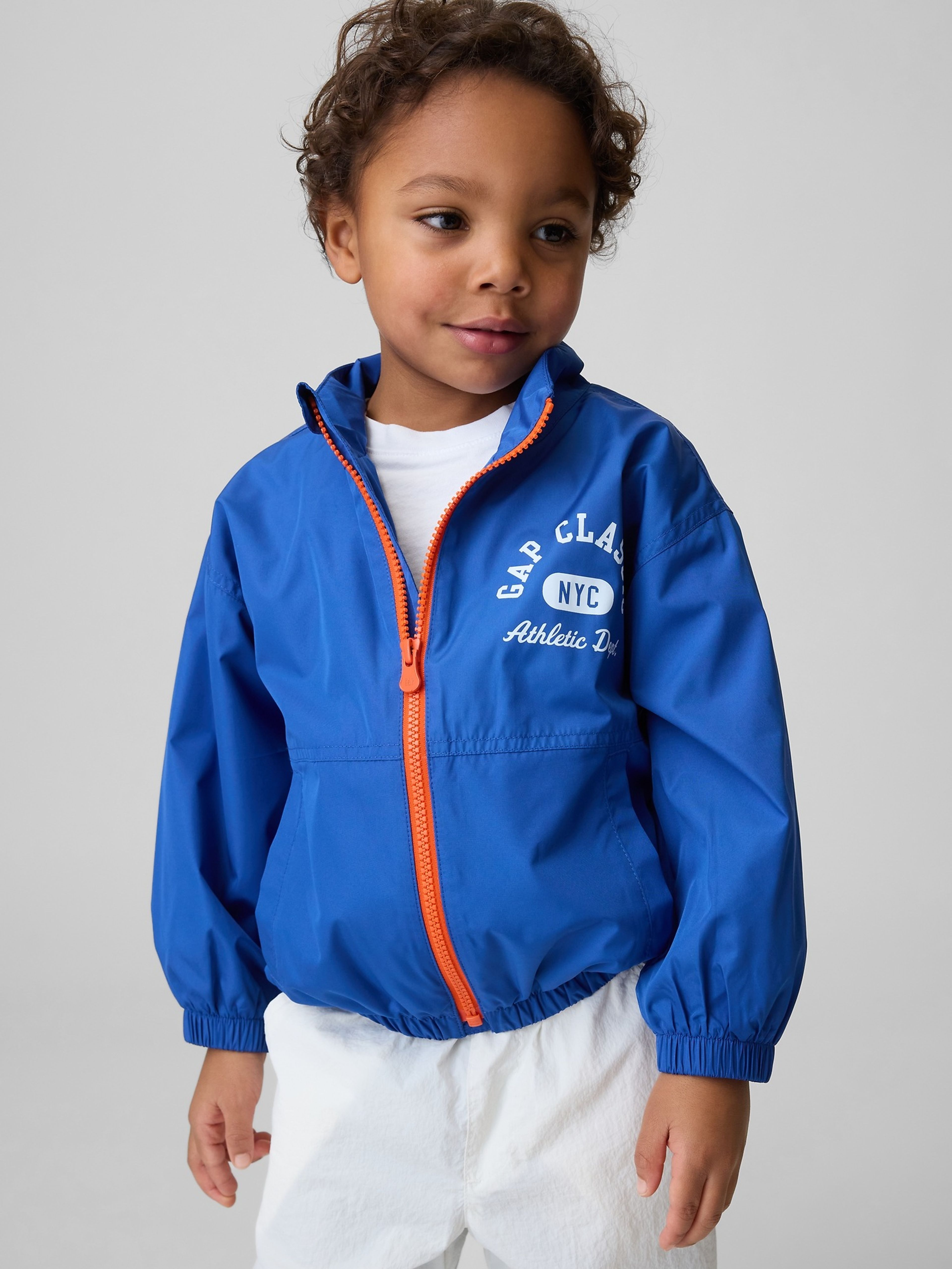 Baby kurtka przeciwdeszczowa z logo Windbreaker