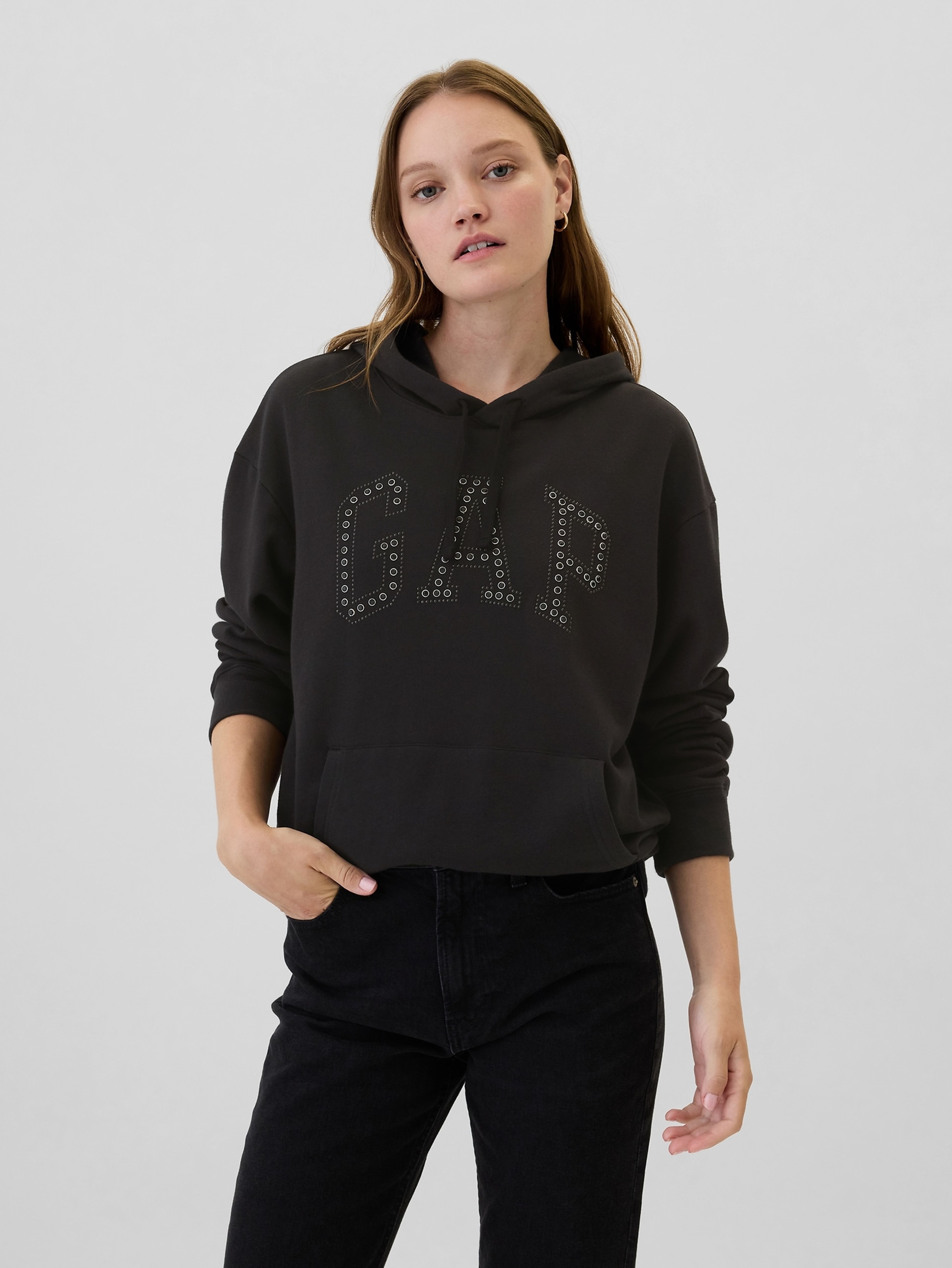 Sweatshirt met logo