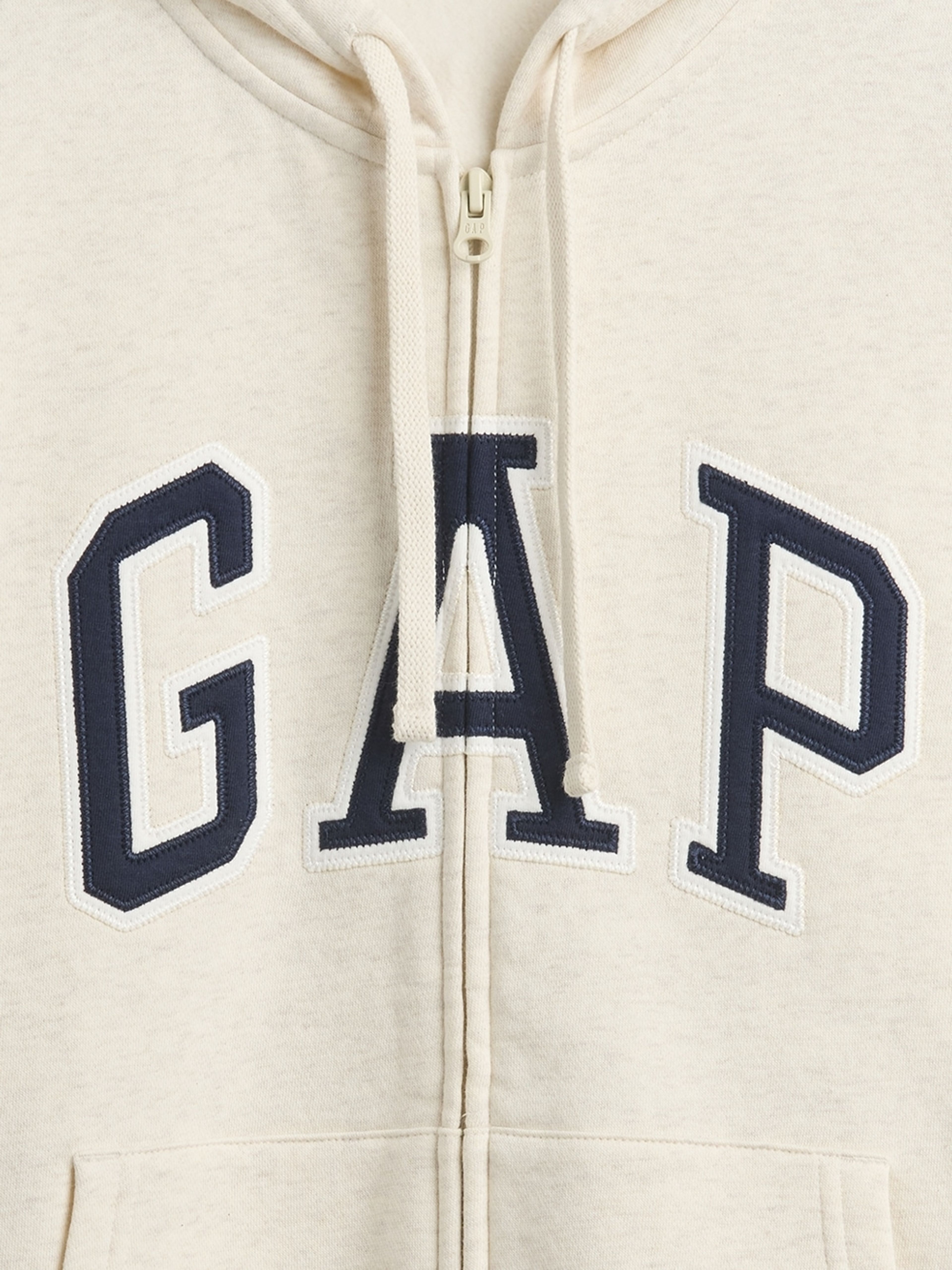 Felpa con zip e logo - 004