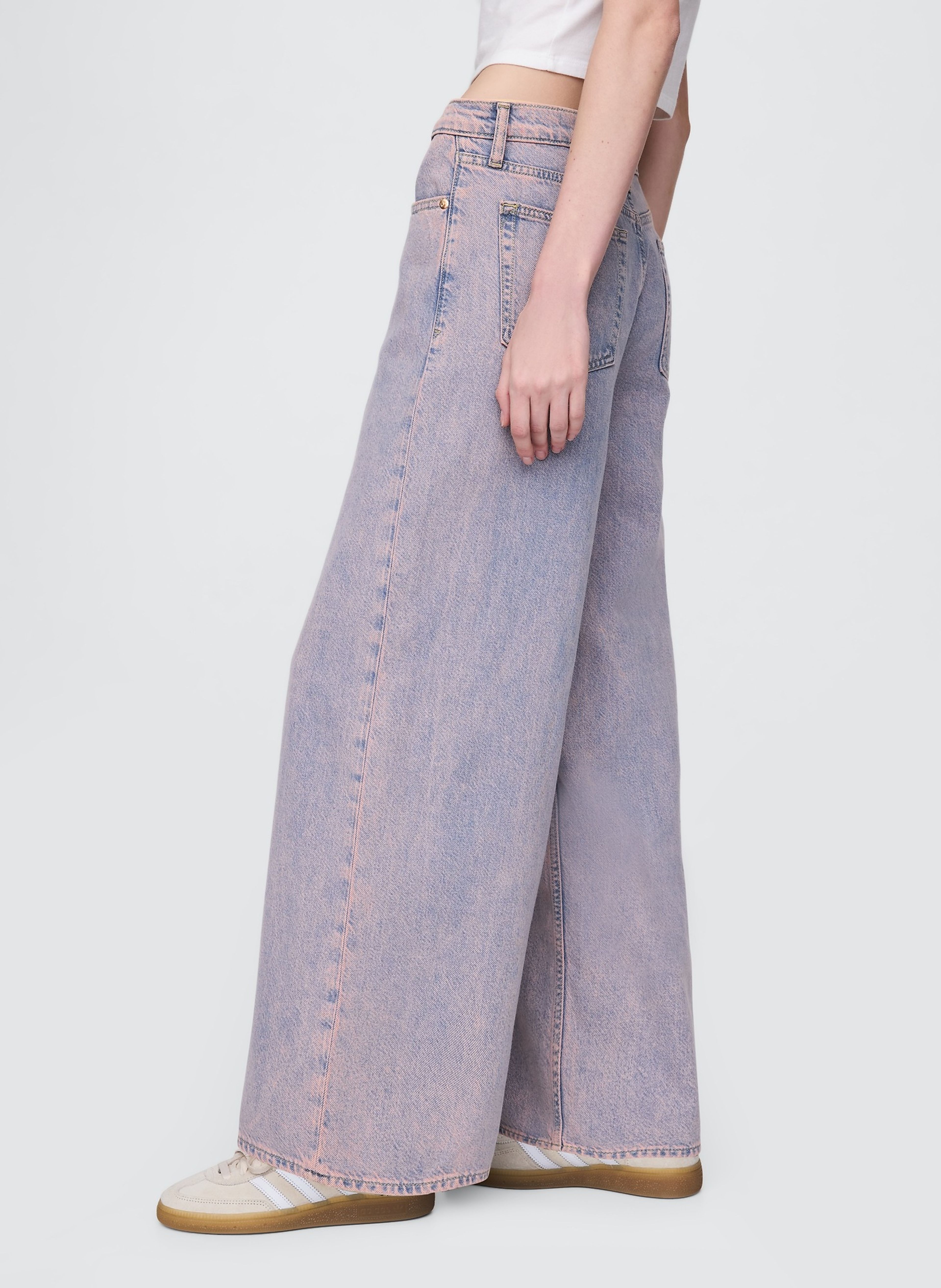 Jeans Baggy Rose Mist Pink - 003