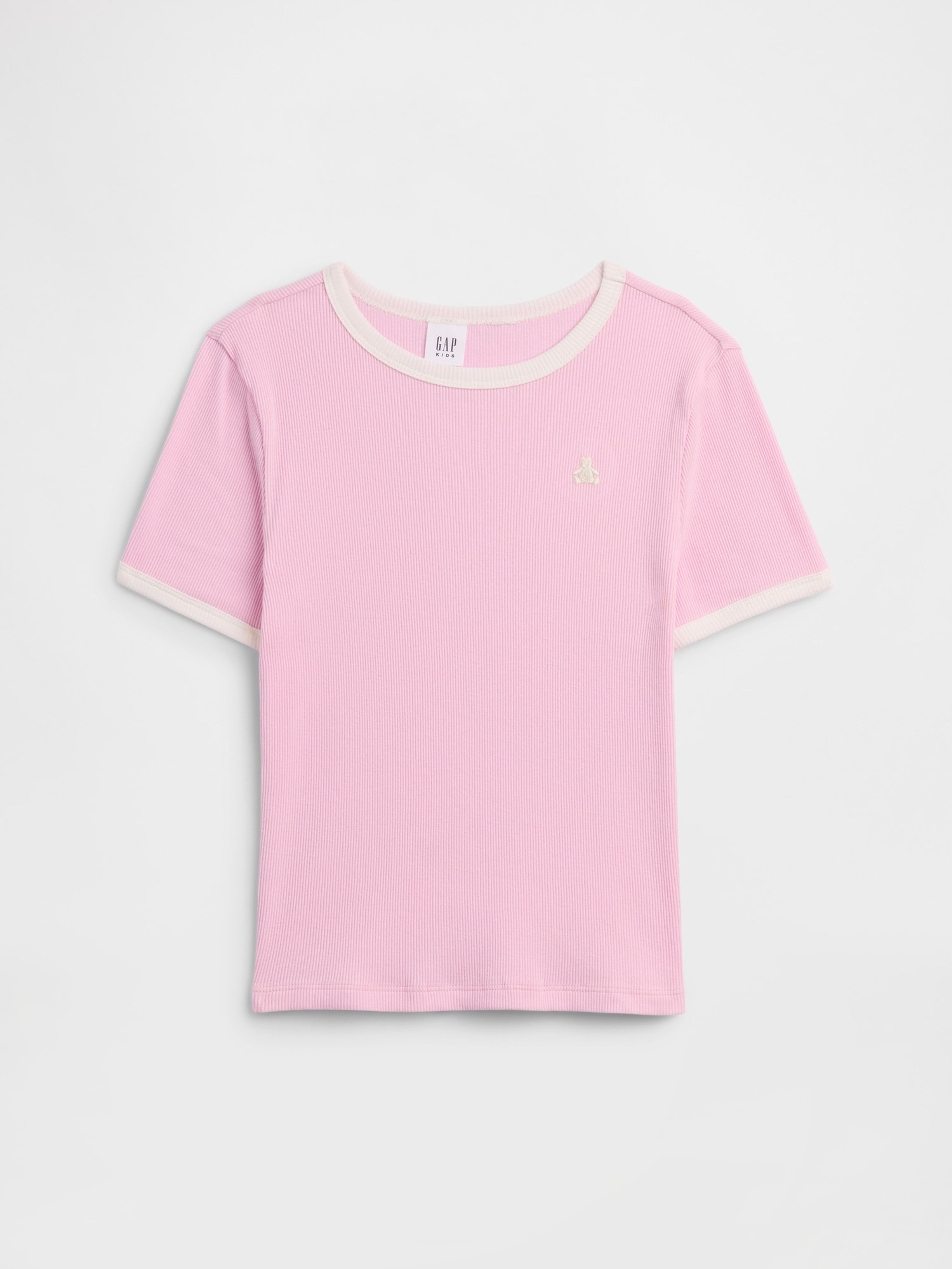 Dziecięcy prążkowany T-shirt Brannan Bear