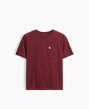 T-shirt bambini con logo-Rosso - 004