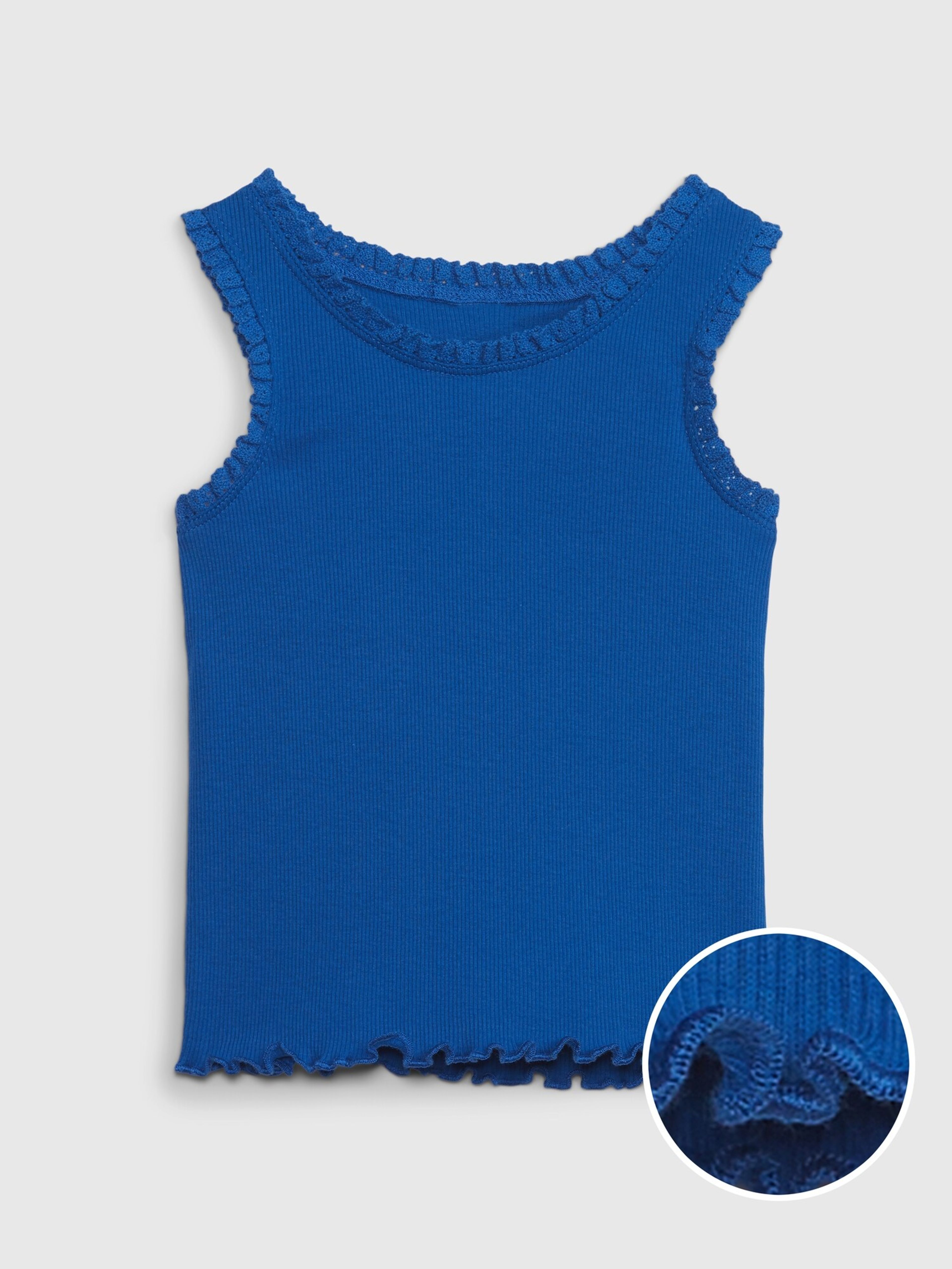 Kinder-Tanktop mit Spitze