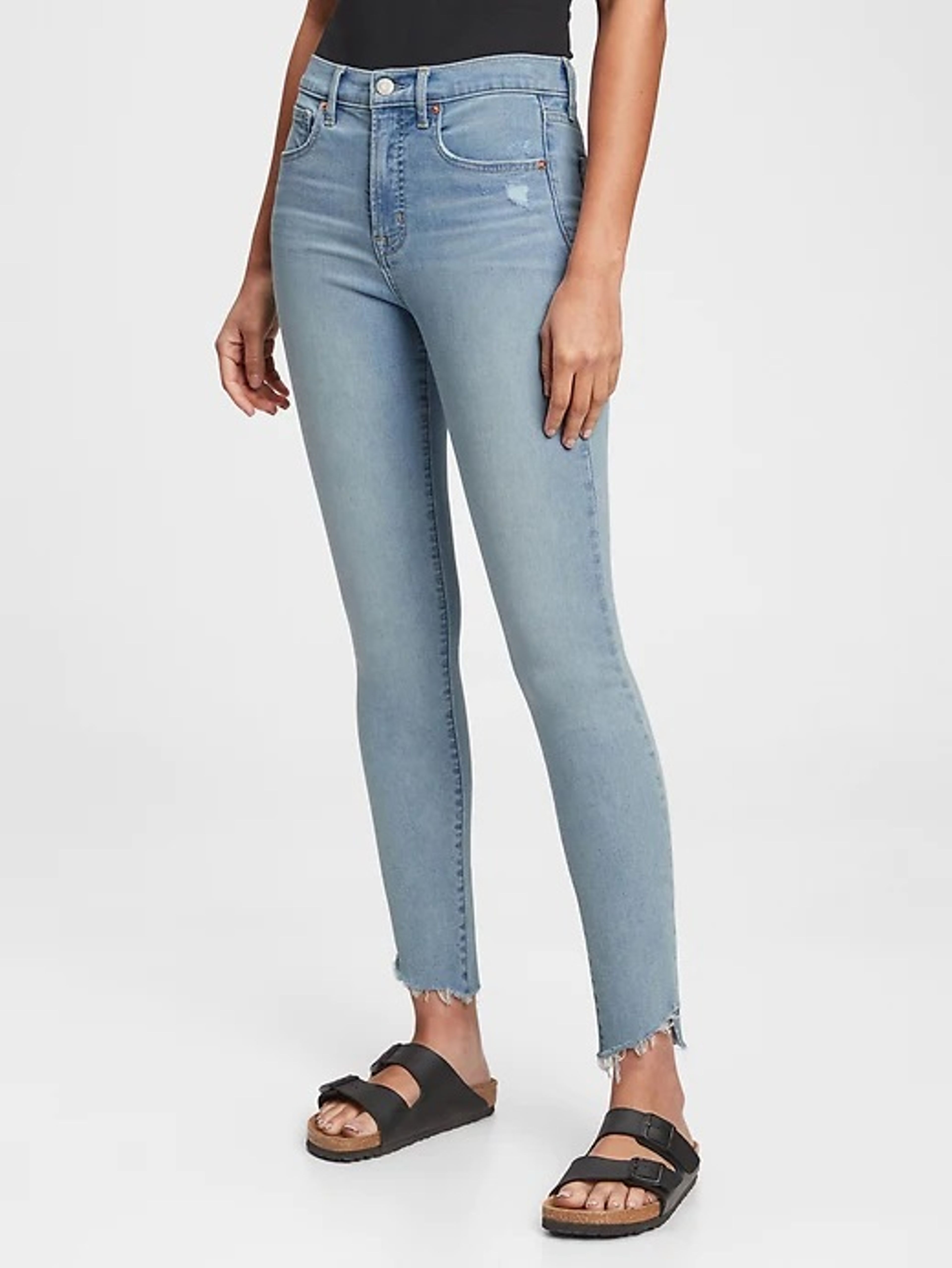 High Rise True Skinny farmer - 001