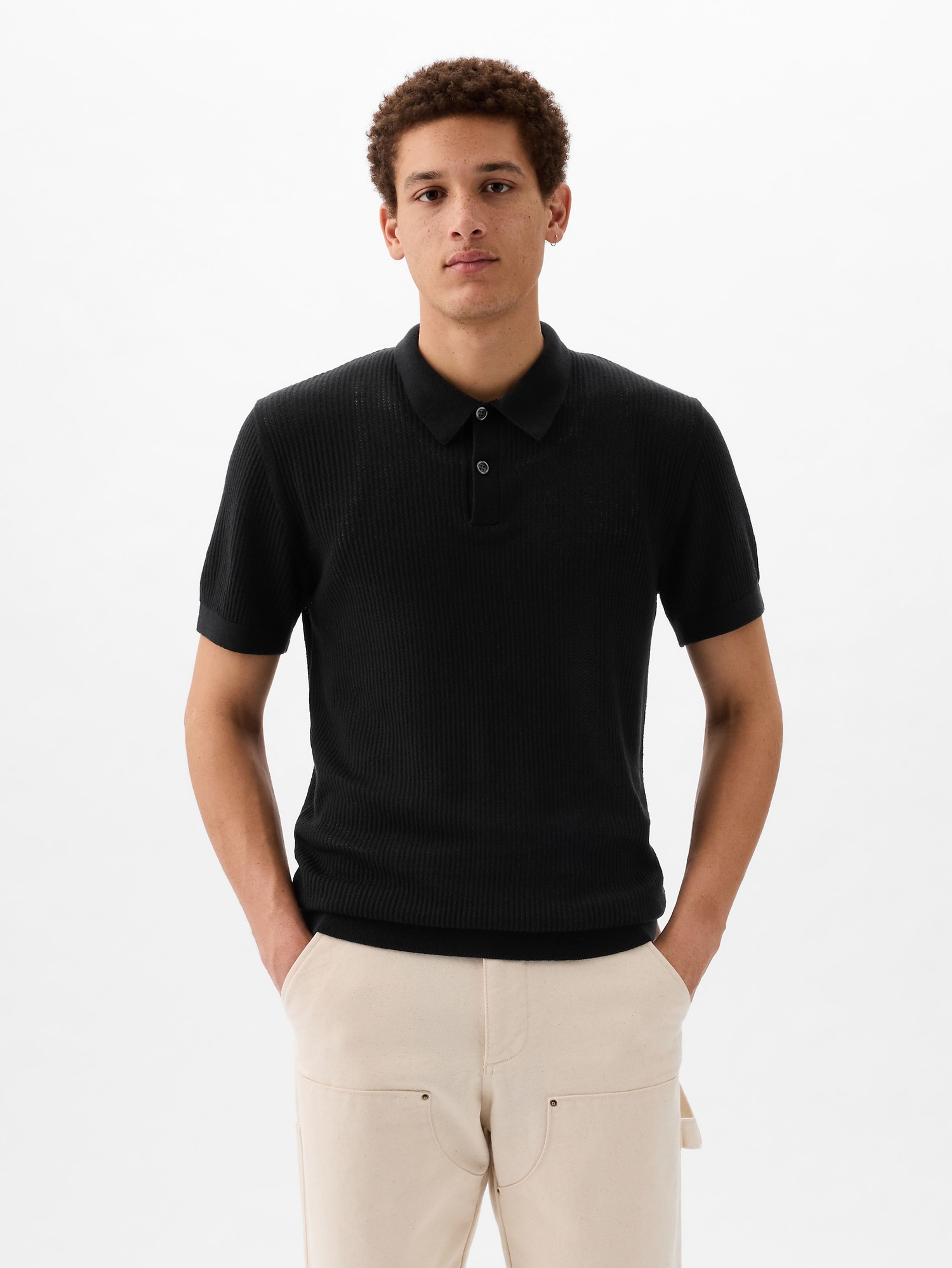 Poloshirt mit Muster