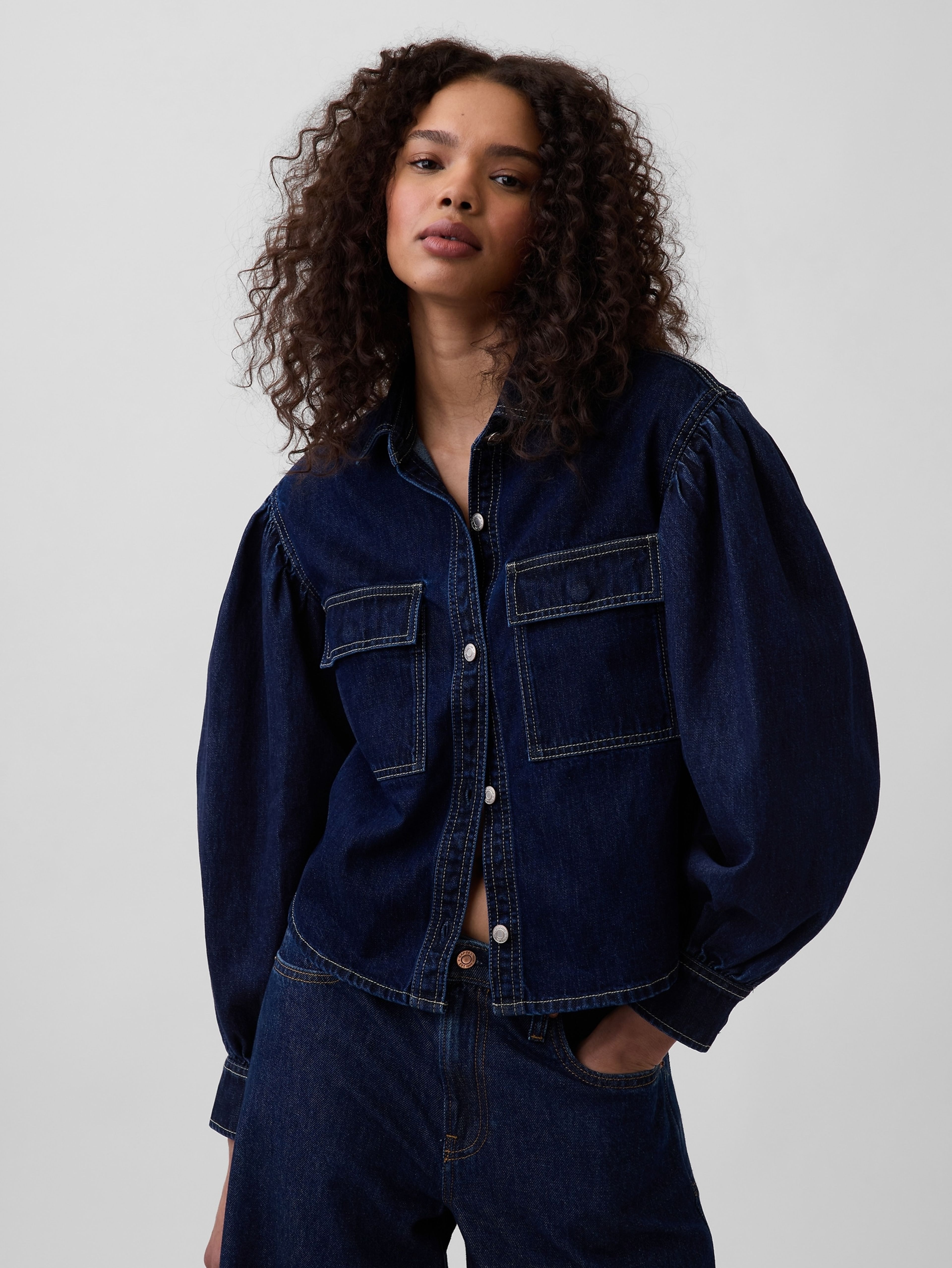 Chemise en denim Gap × HFR by LaTouché