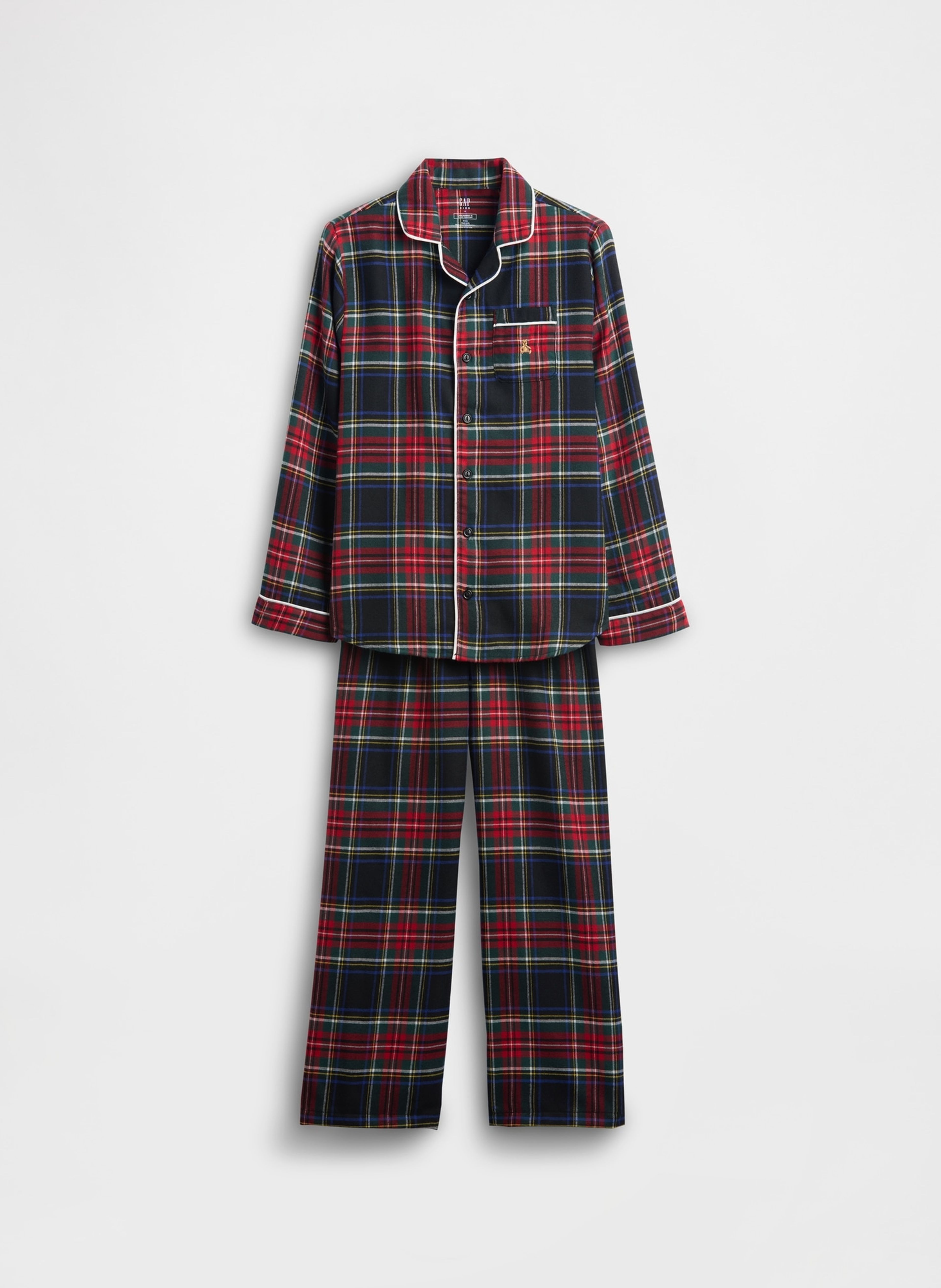 Dziecięcy komplet piżamowy flanelowy Brannan Bear - 006