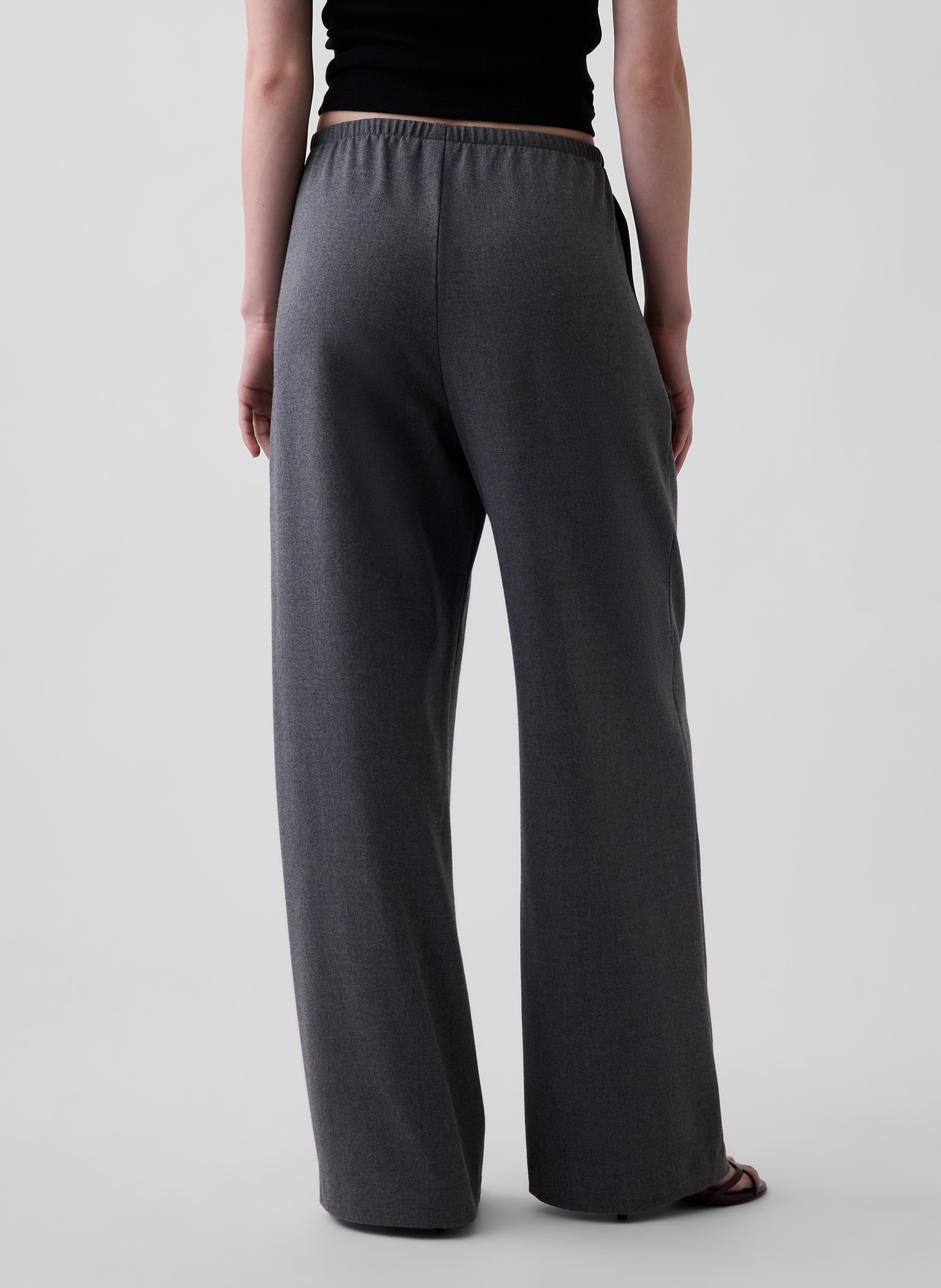 Nohavice wide-leg Easy - 004