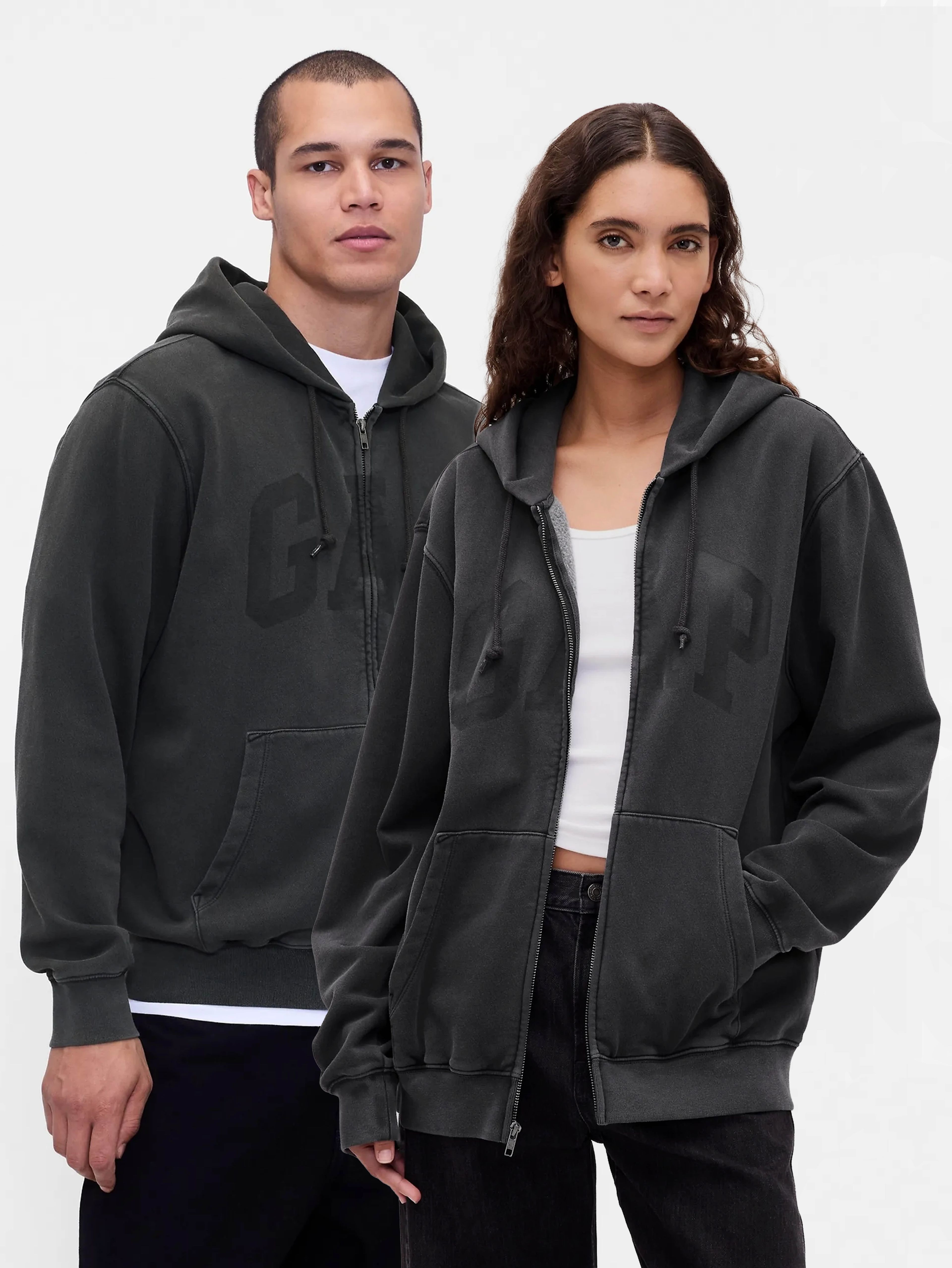 Sweatshirt mit Logo VintageSoft