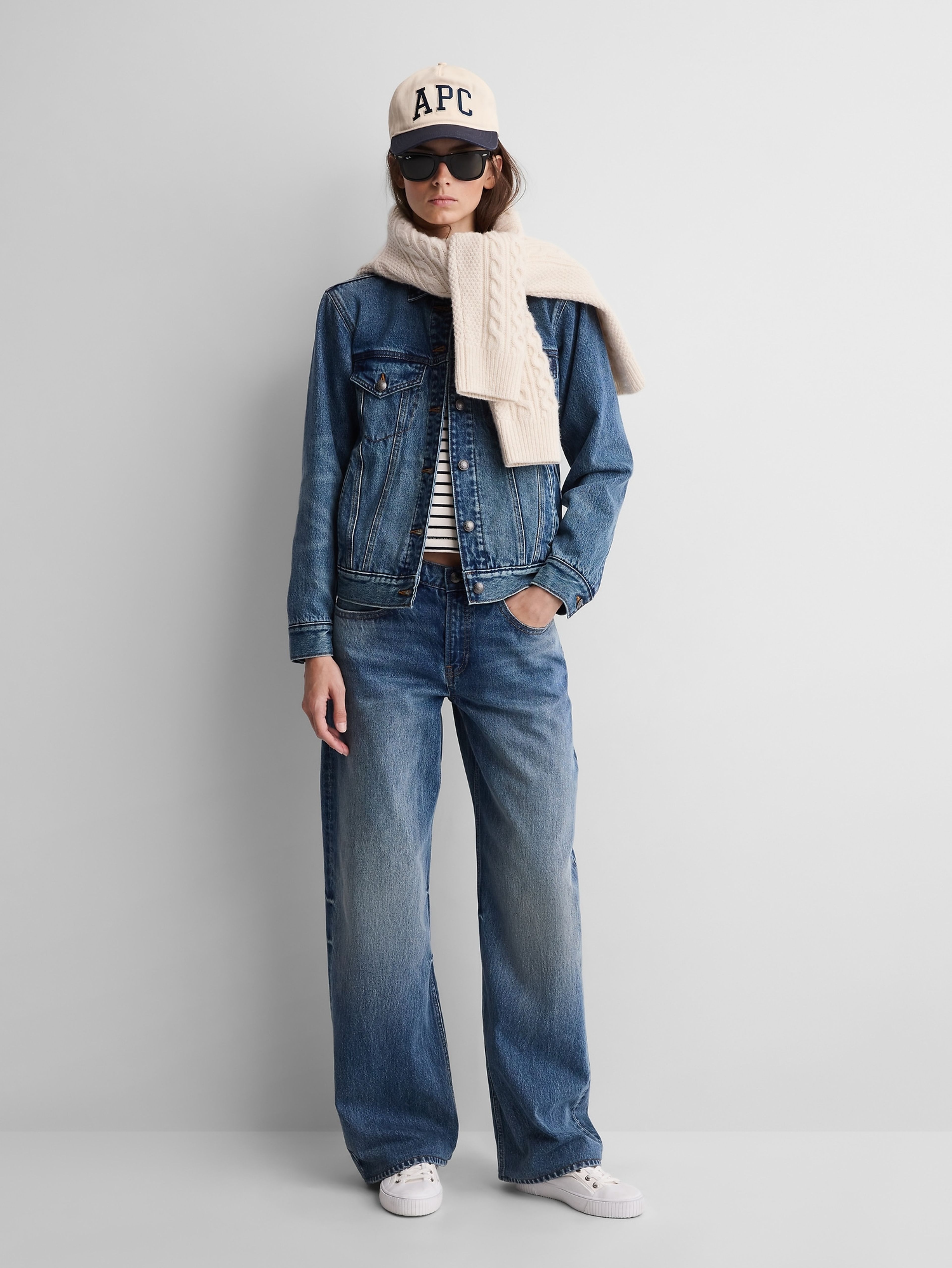 Low Rise ’90s Loose jeans Gap × A.P.C. - 001