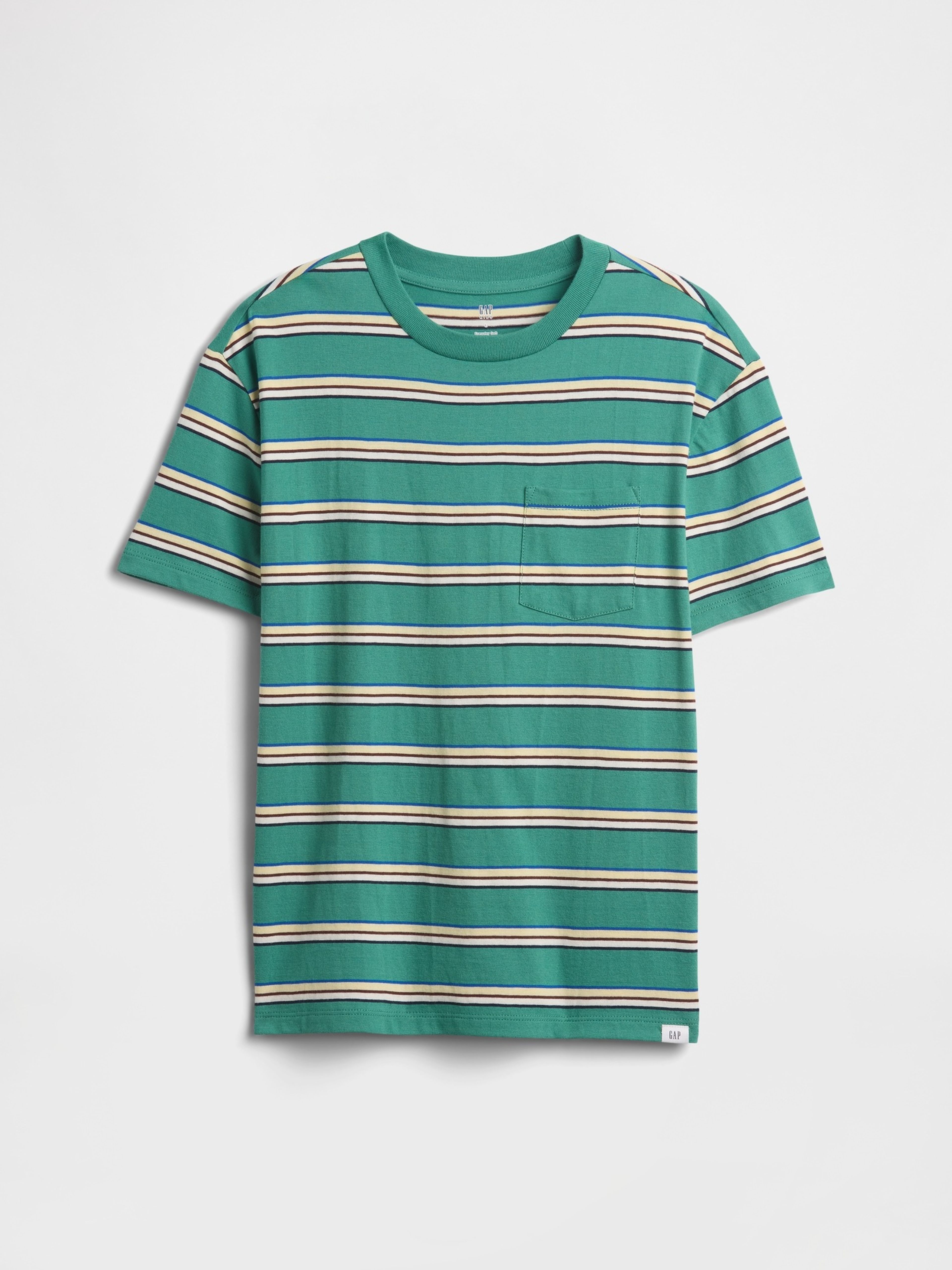 T-shirt bambini con taschino Everyday Soft - 001