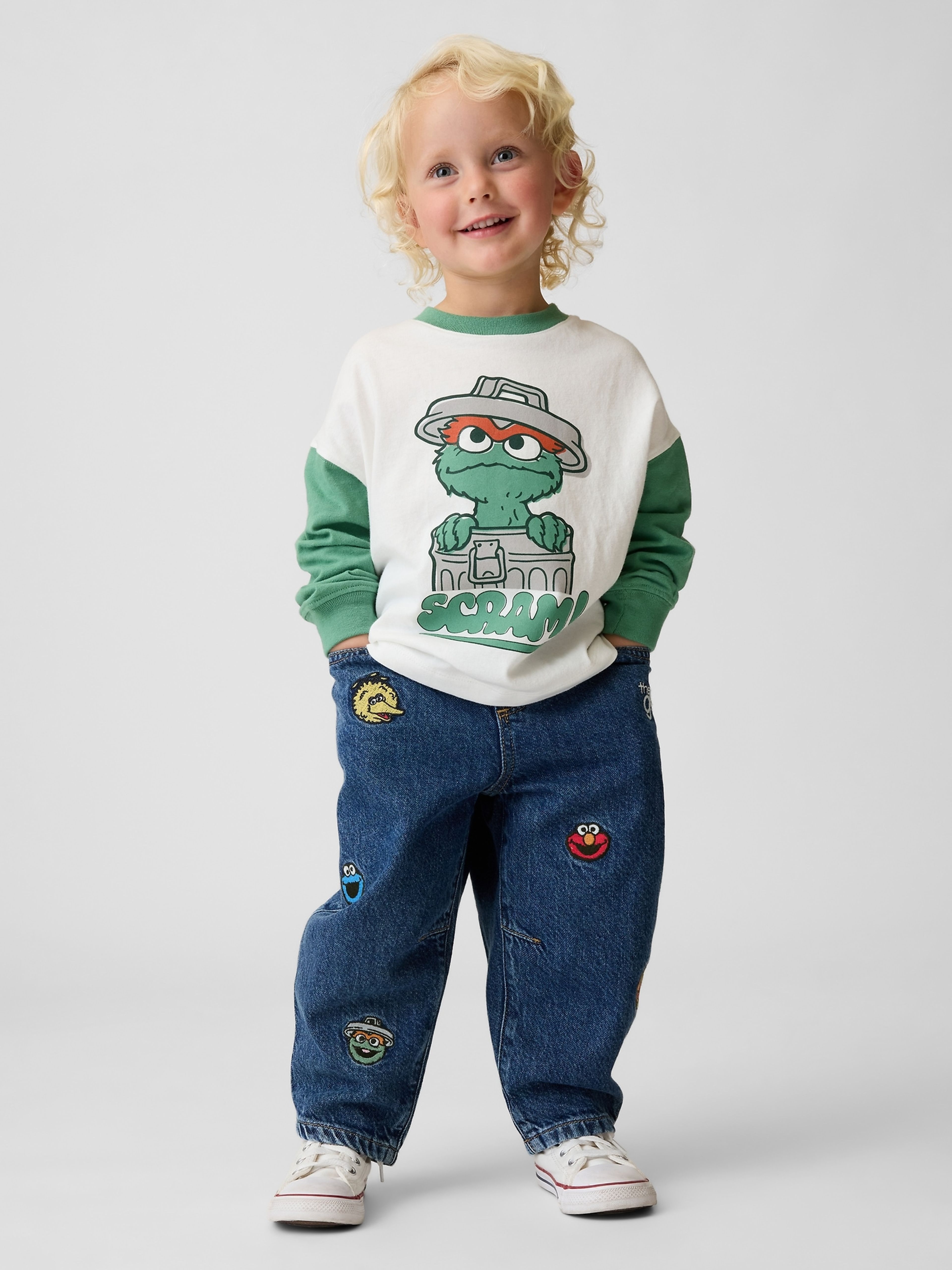Baby T-Shirt Gap & Sesame Street - 002