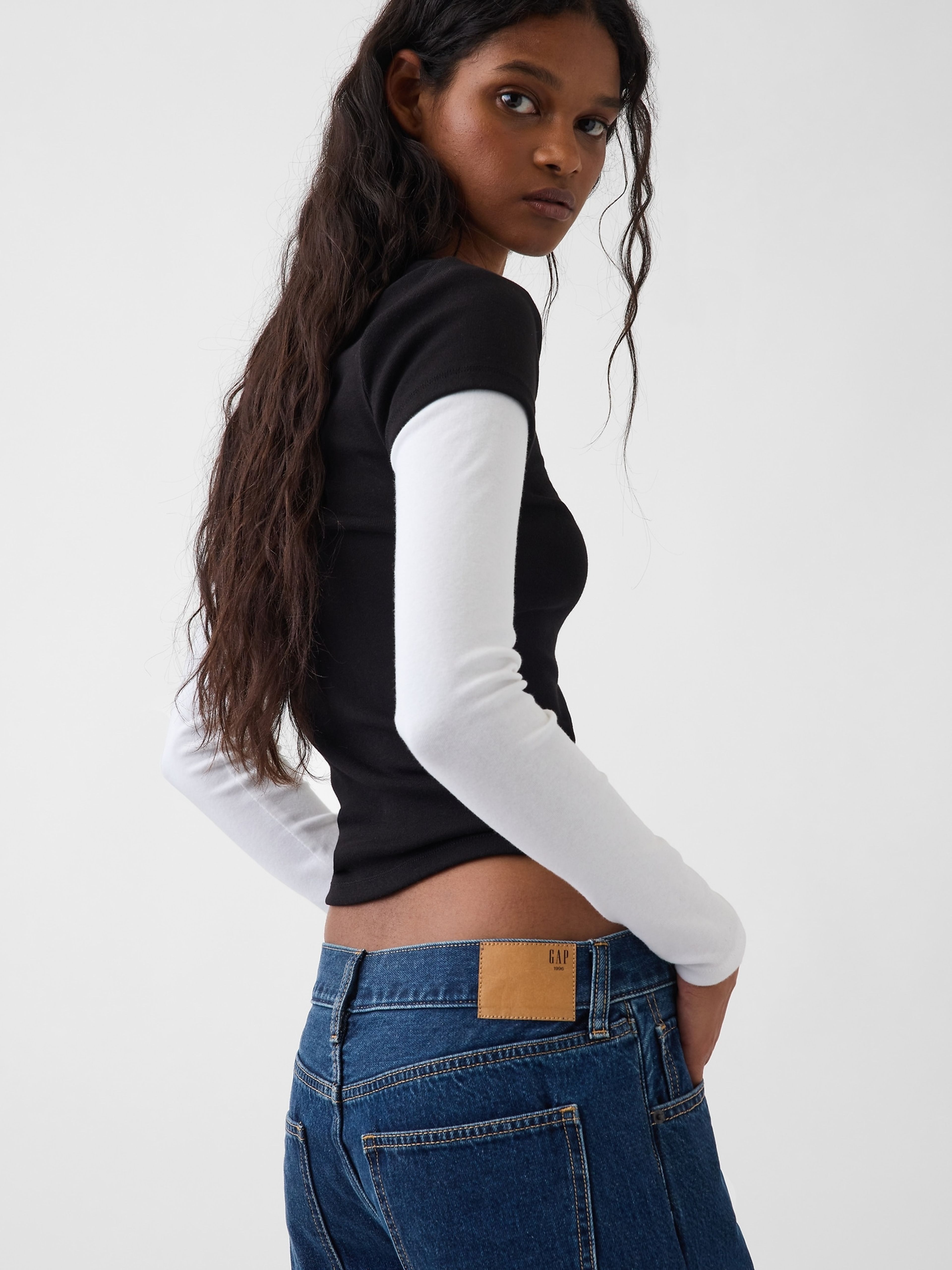Jeansy The Hailey Low Rise Loose - 006