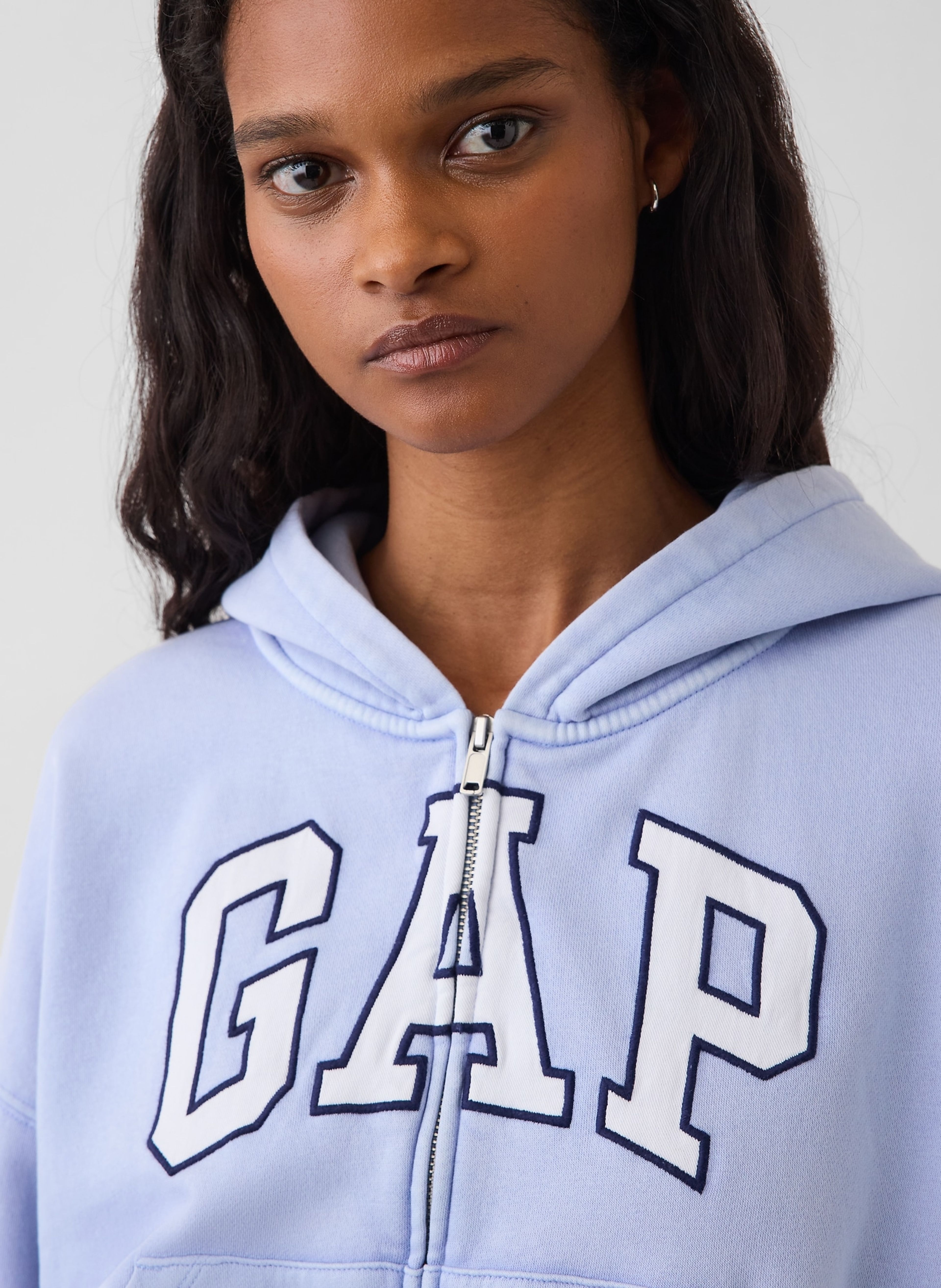 Oversize mikina VintageSoft s logom - 004