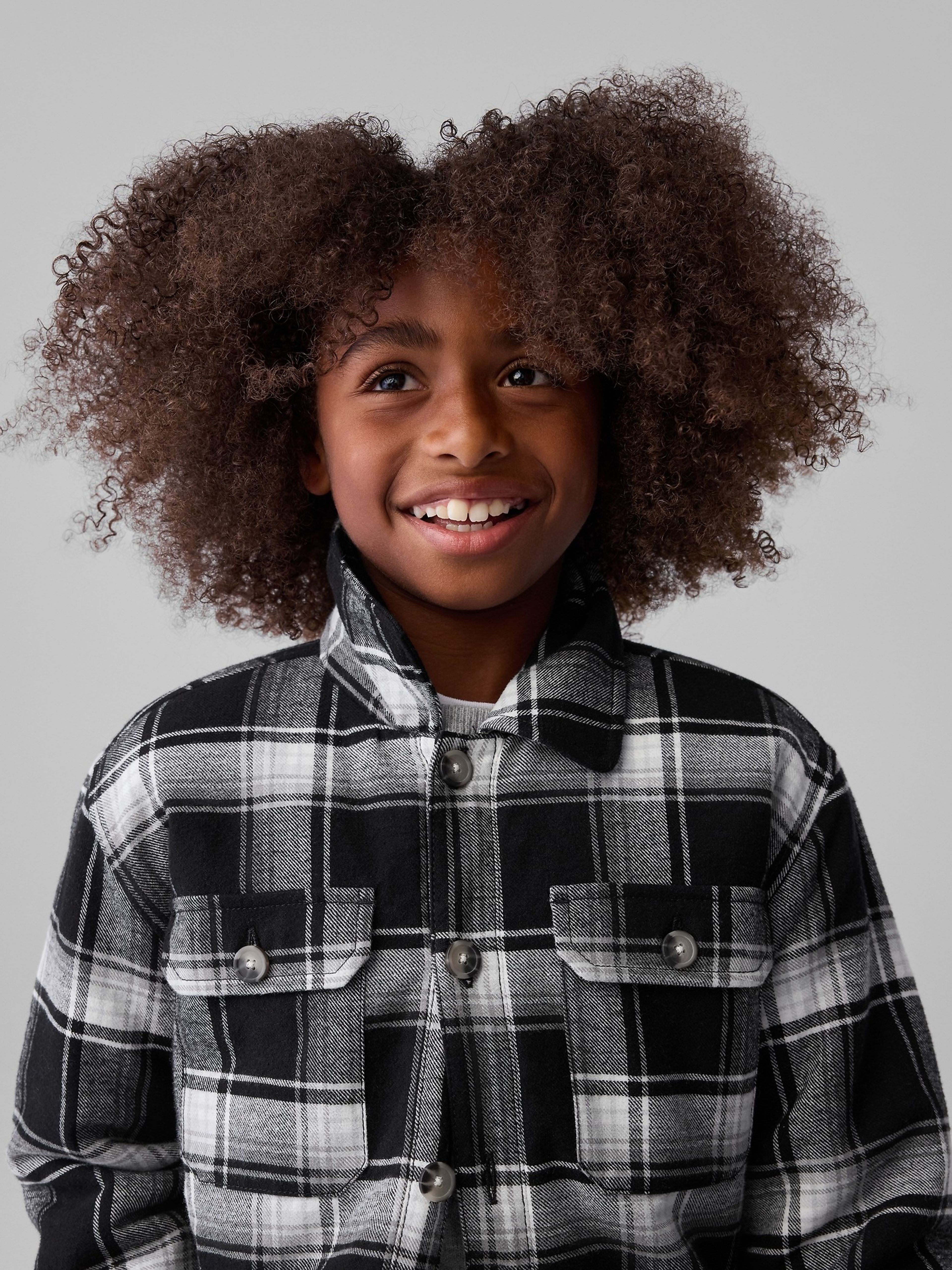 Surchemise en flanelle enfant - 002