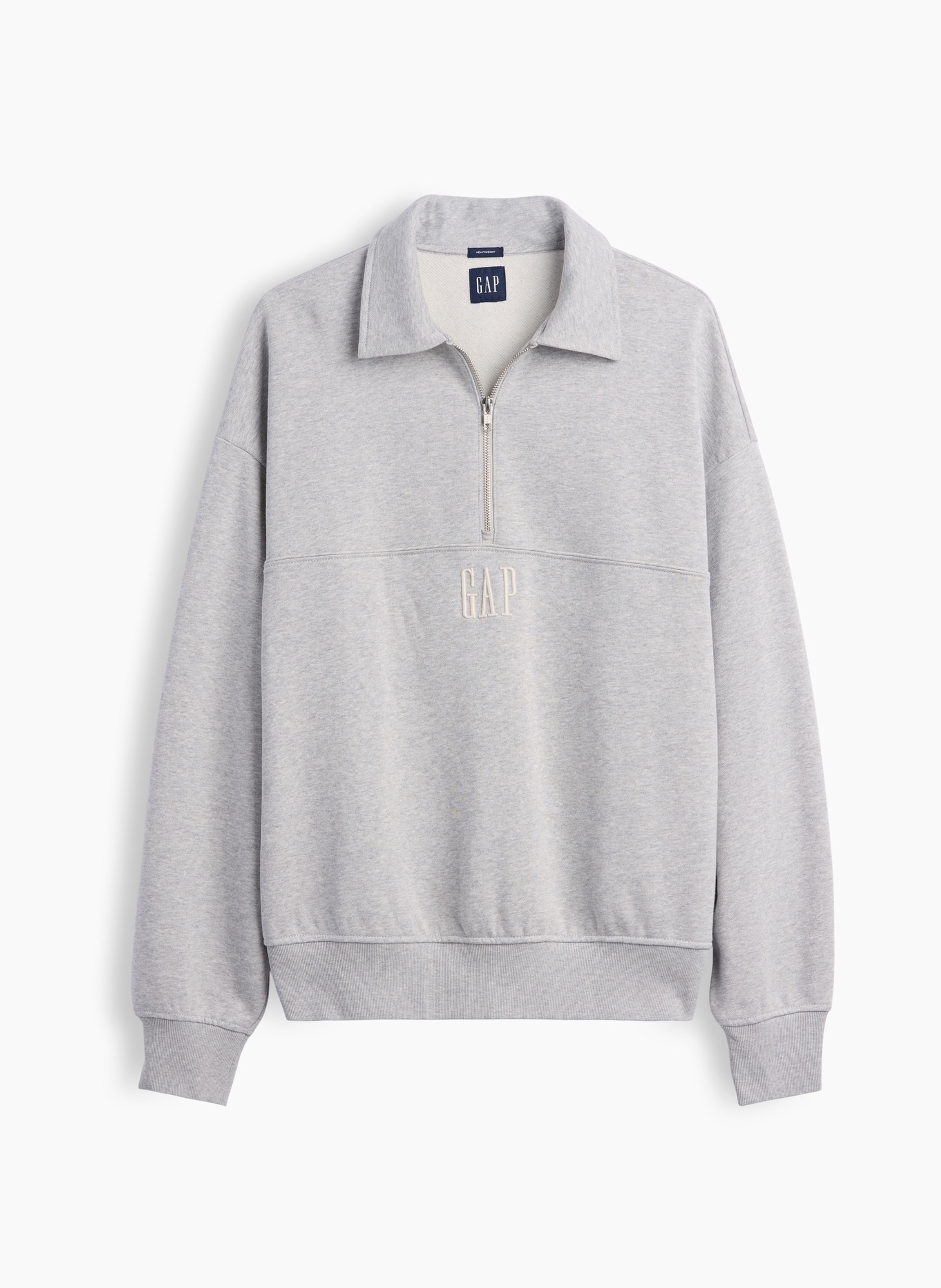 Oversize mikina Heavyweight s logem - 005