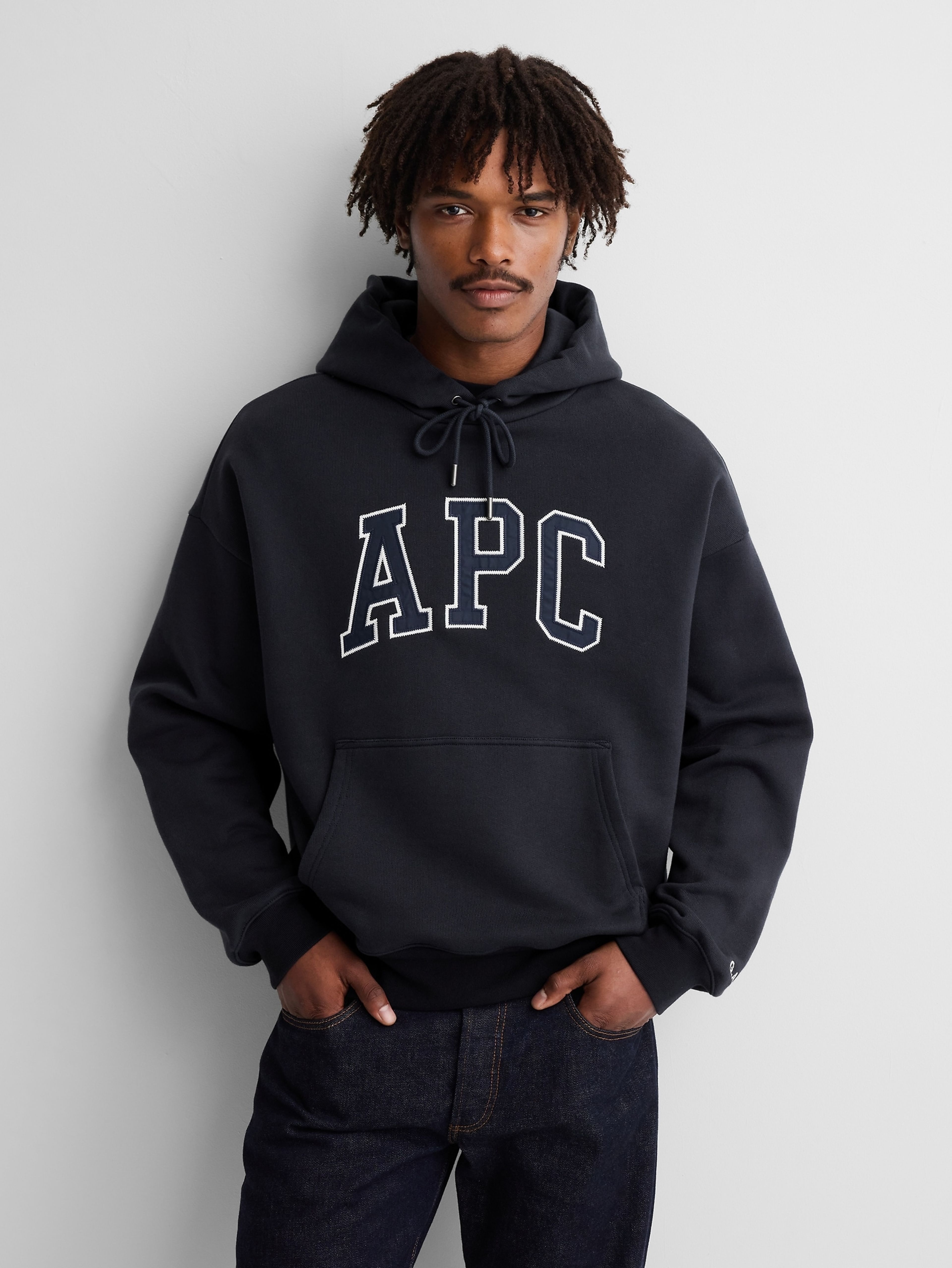 Sweatshirt Extra Heavyweight Gap × A.P.C. unisex met logo - 001