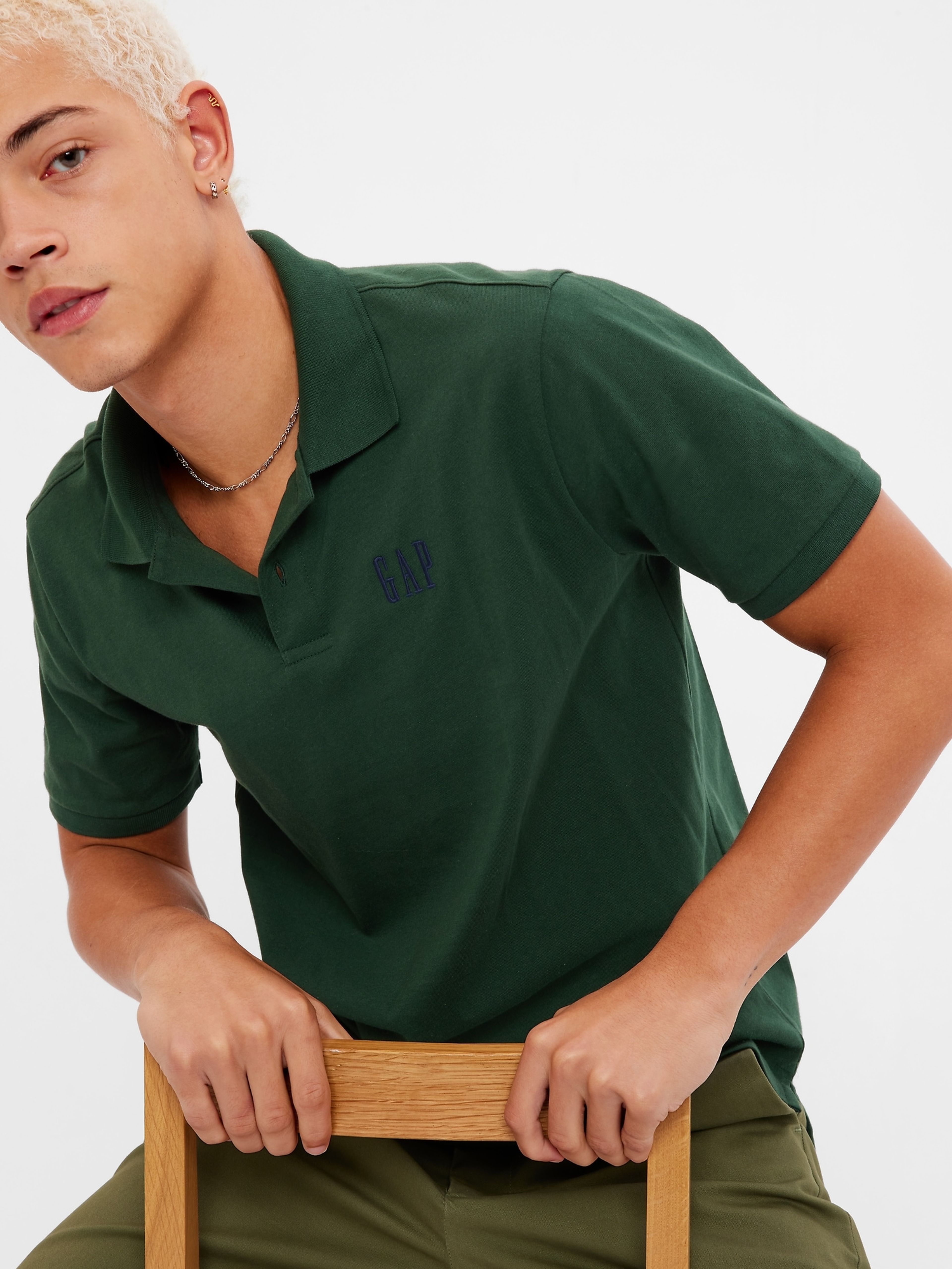 Koszulka polo jersey organic