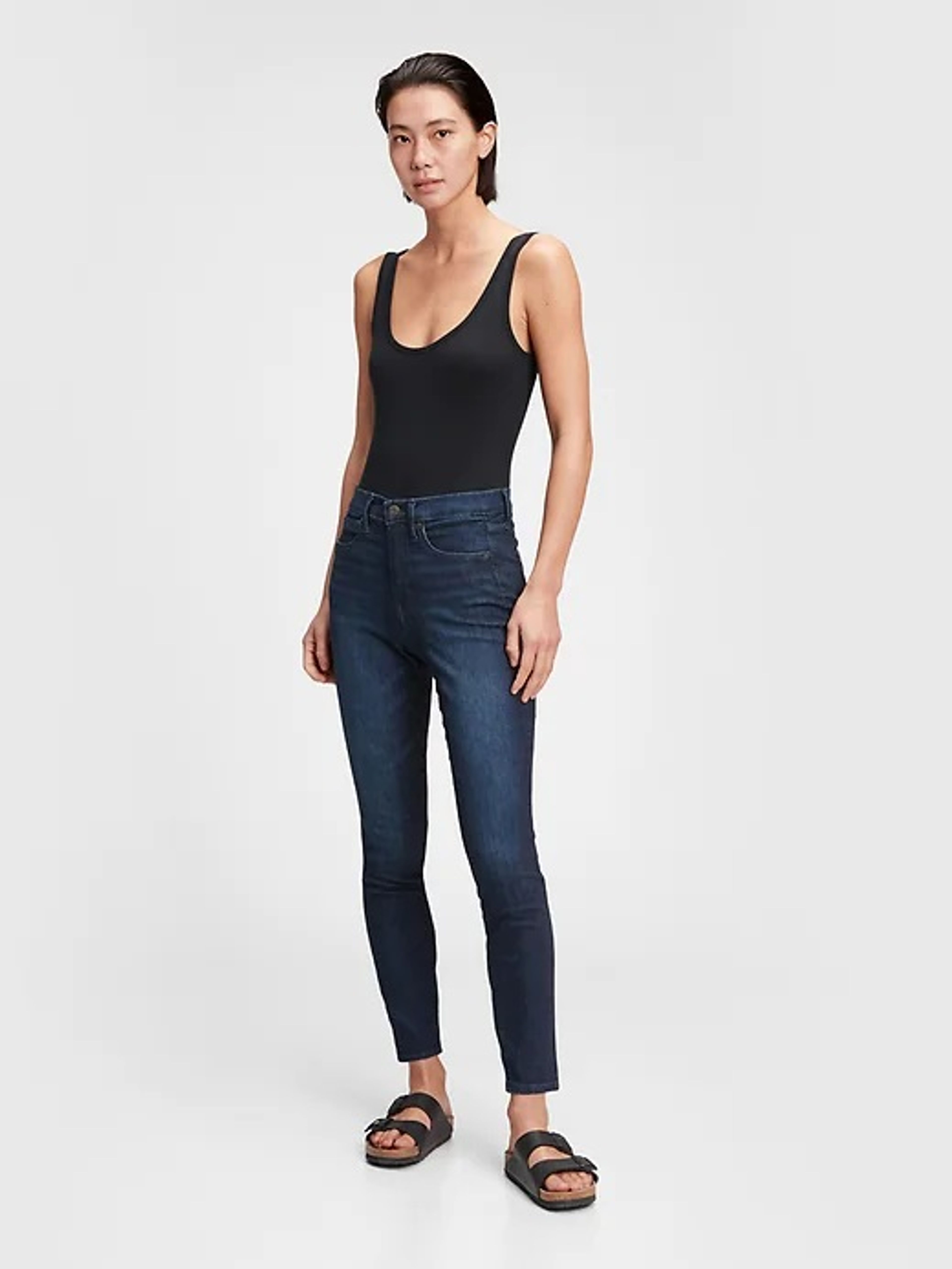 Jeans skinny high rise