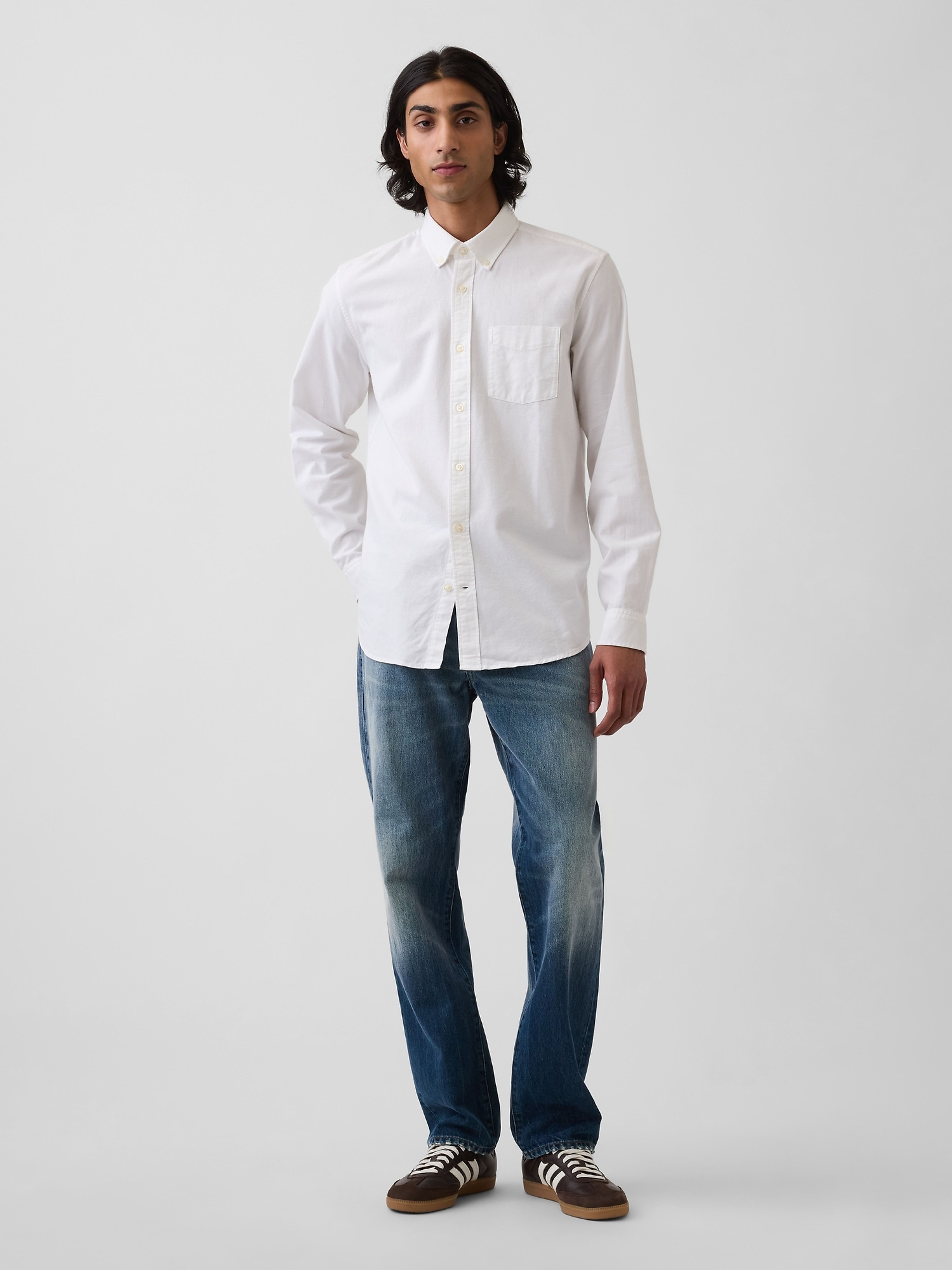 Košile oxford standard fit - 002