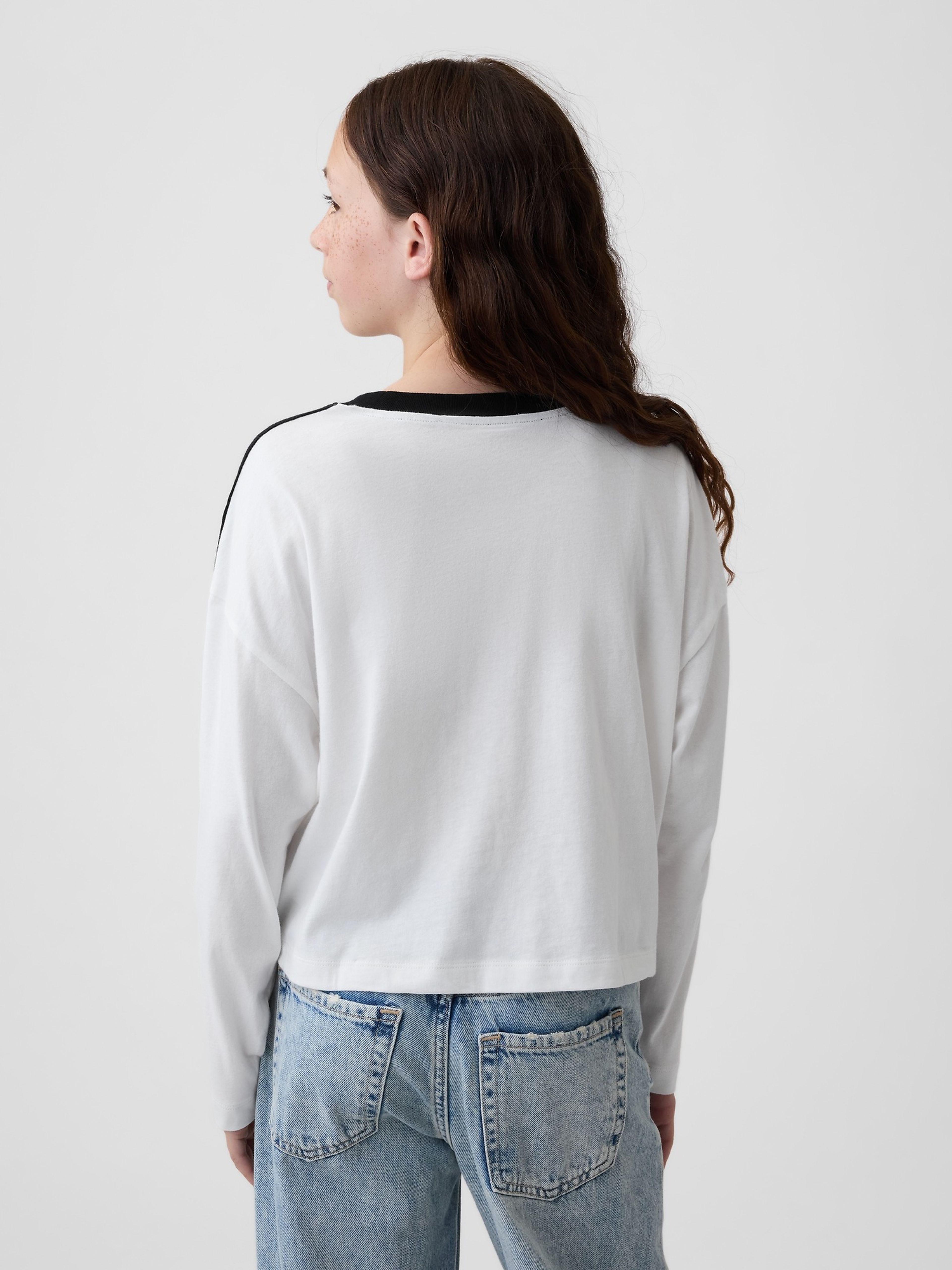 Gyerek oversize póló Gap Athletic - 002