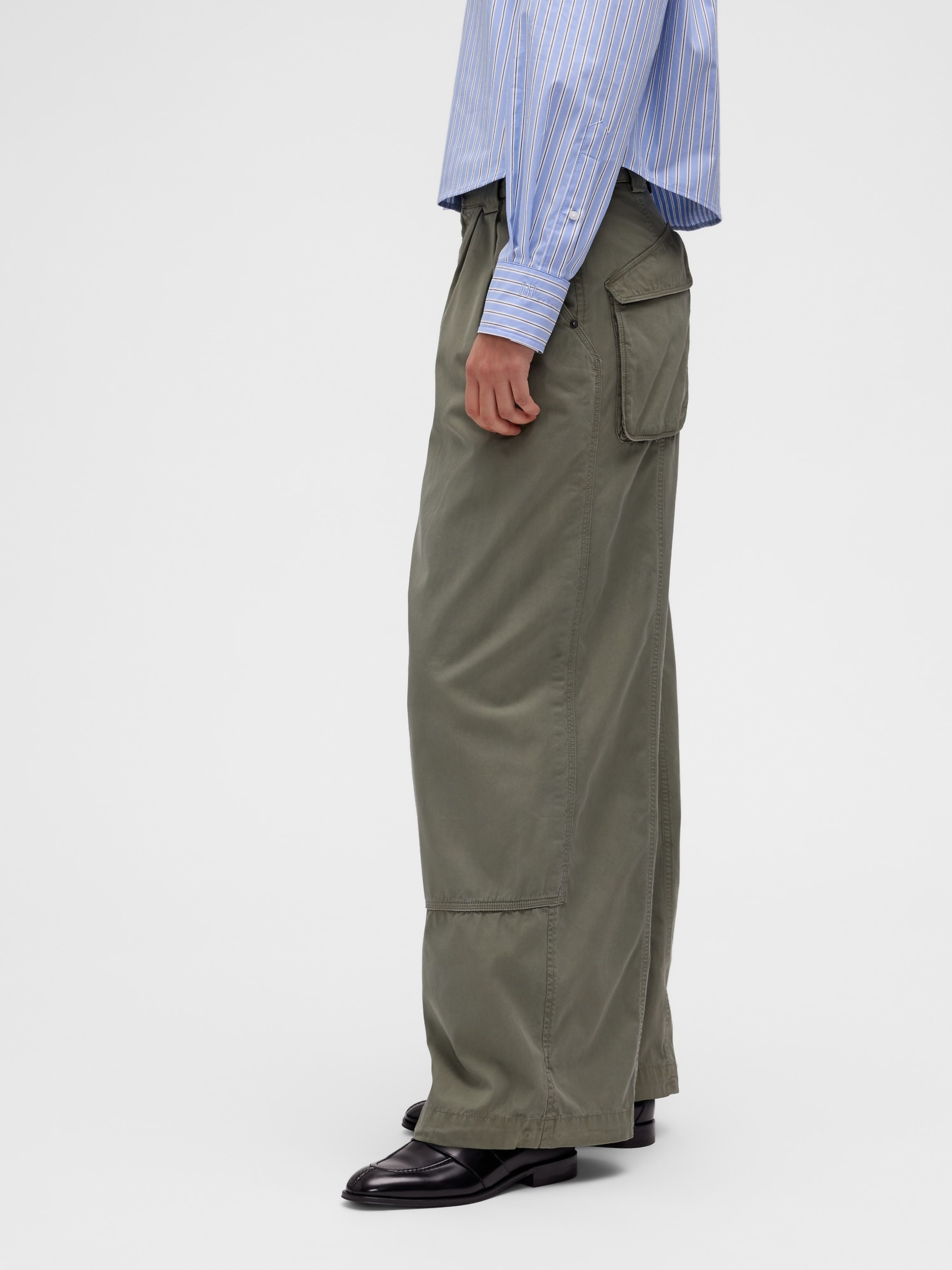 Široké kalhoty GapStudio by Zac Posen - 005