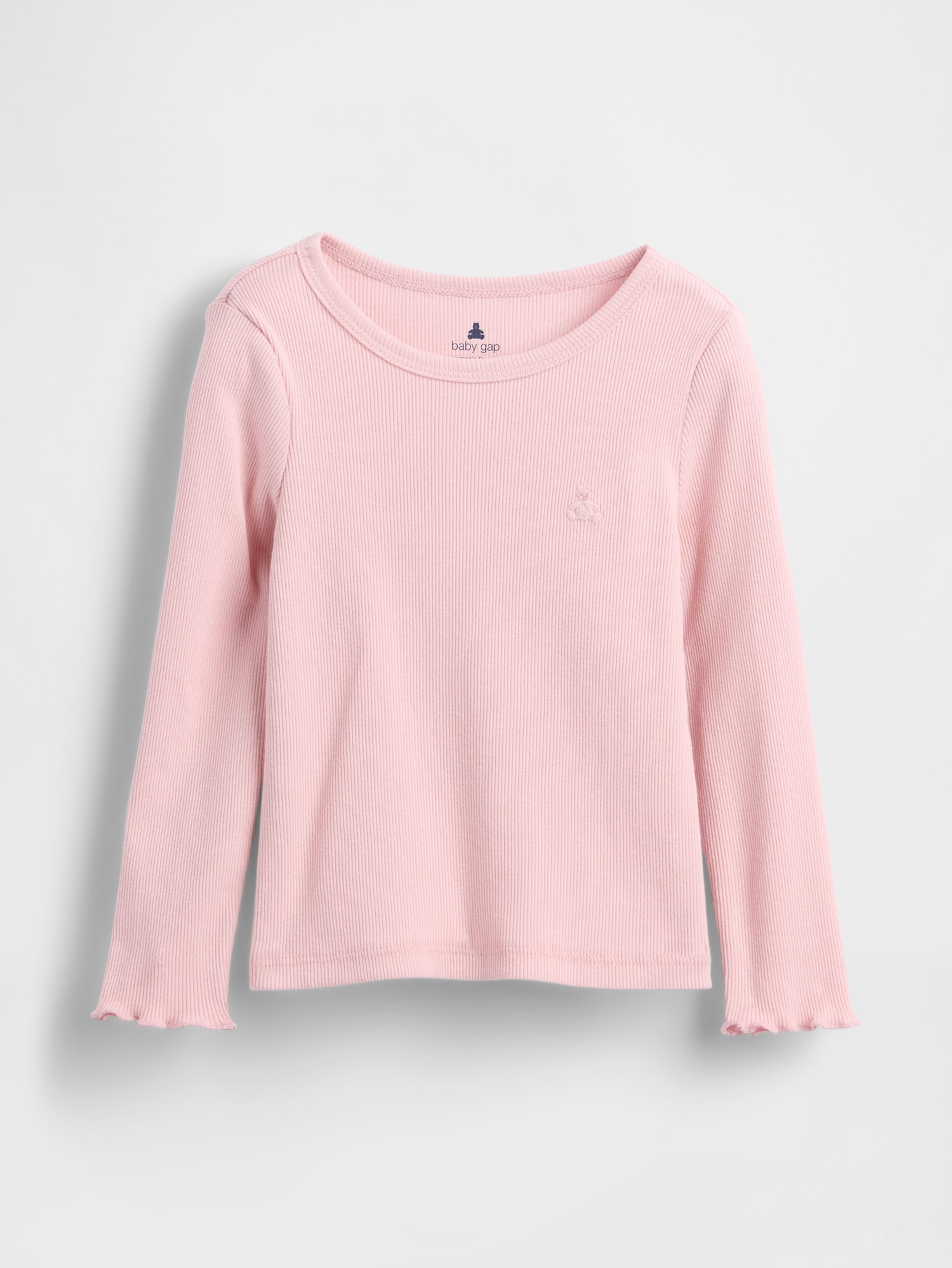 Baby T-shirt prążkowany Mix & Match - 001