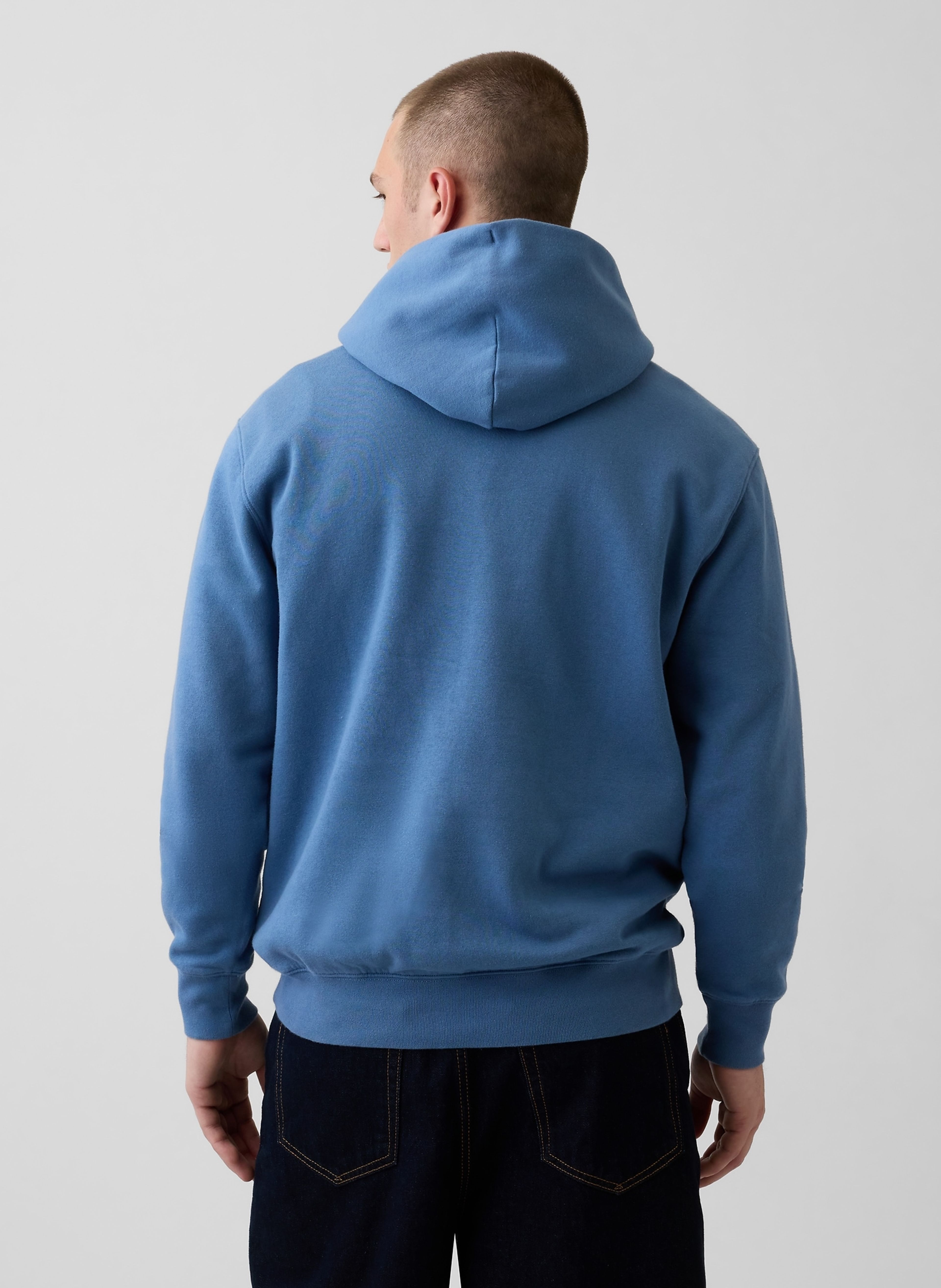 VintageSoft Hoodie unisex mit Logo - 003