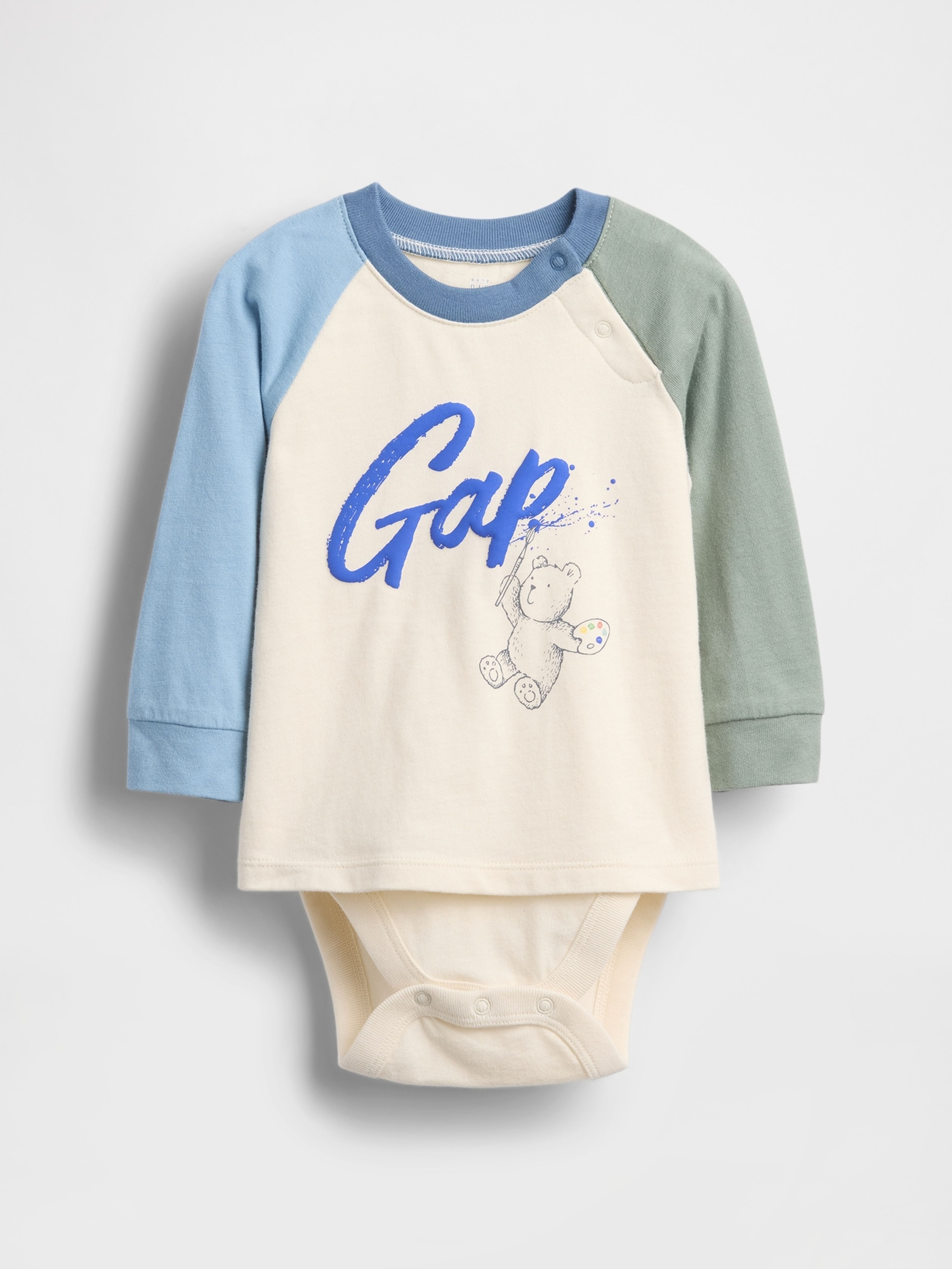 Baby-Body mit Logo