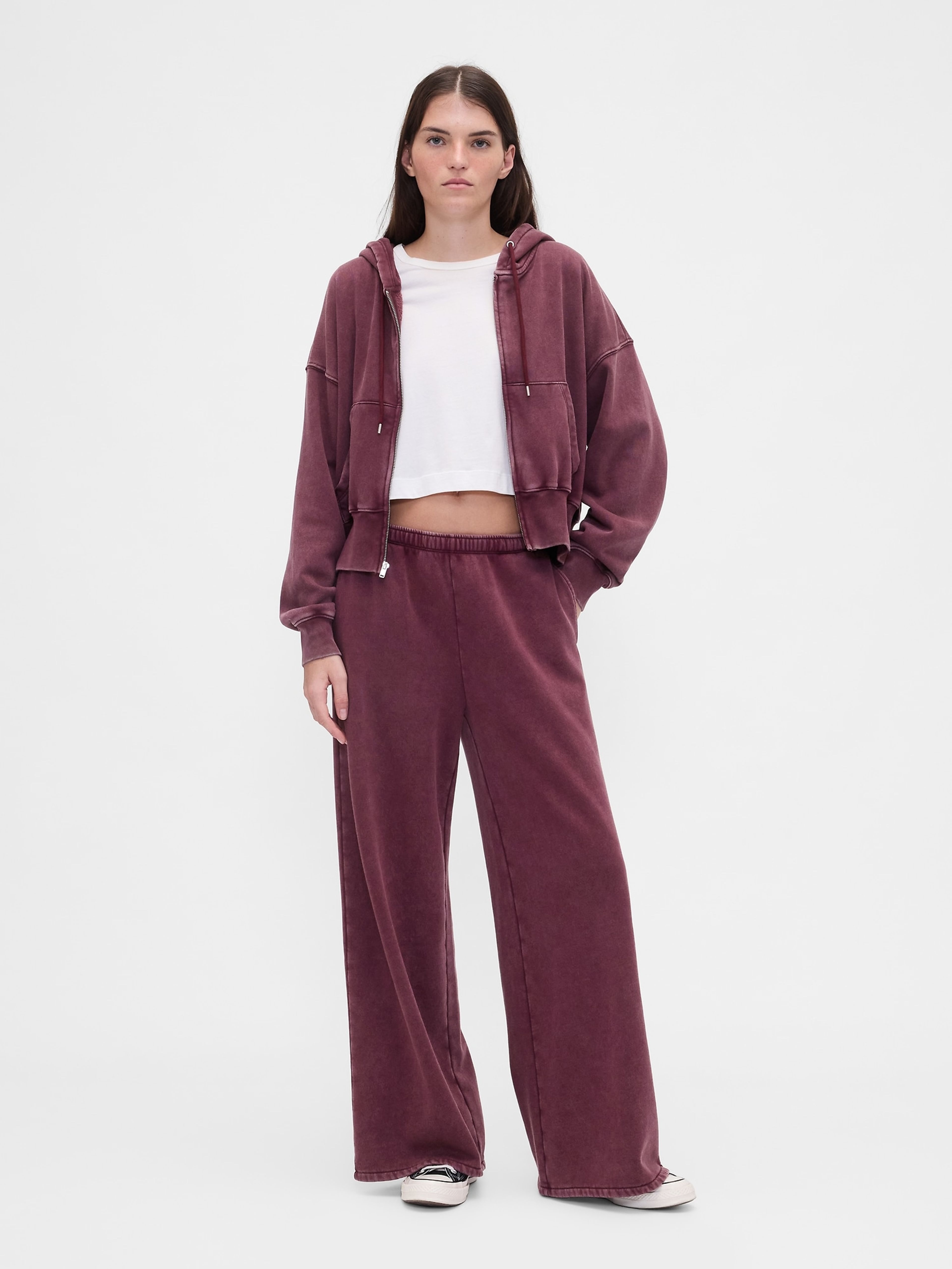 Damen Vintage Soft Baggy Jogginghosen