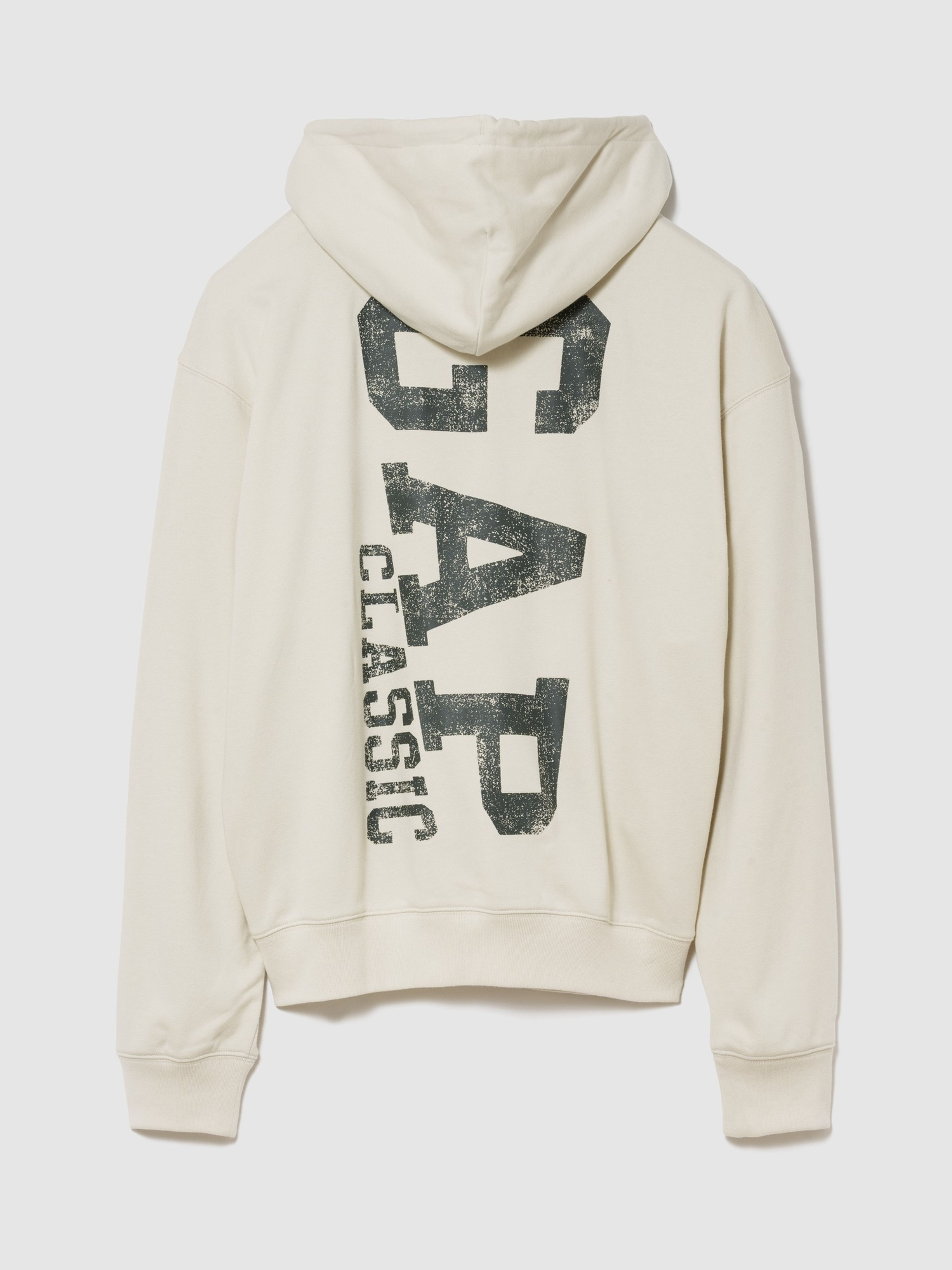 French Terry Hoodie mit Logo - 002