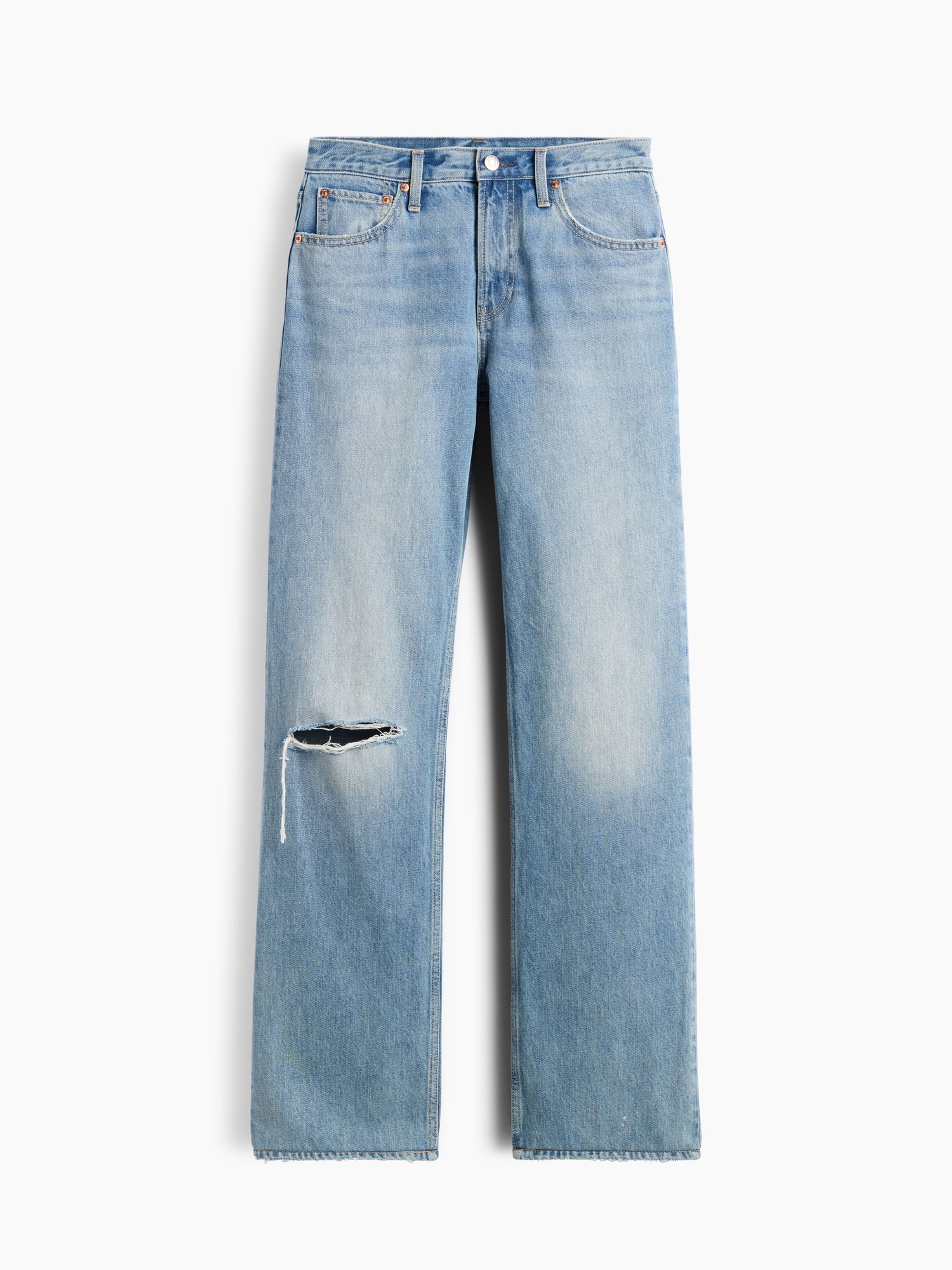 Relaxed Straight Jeans - 008
