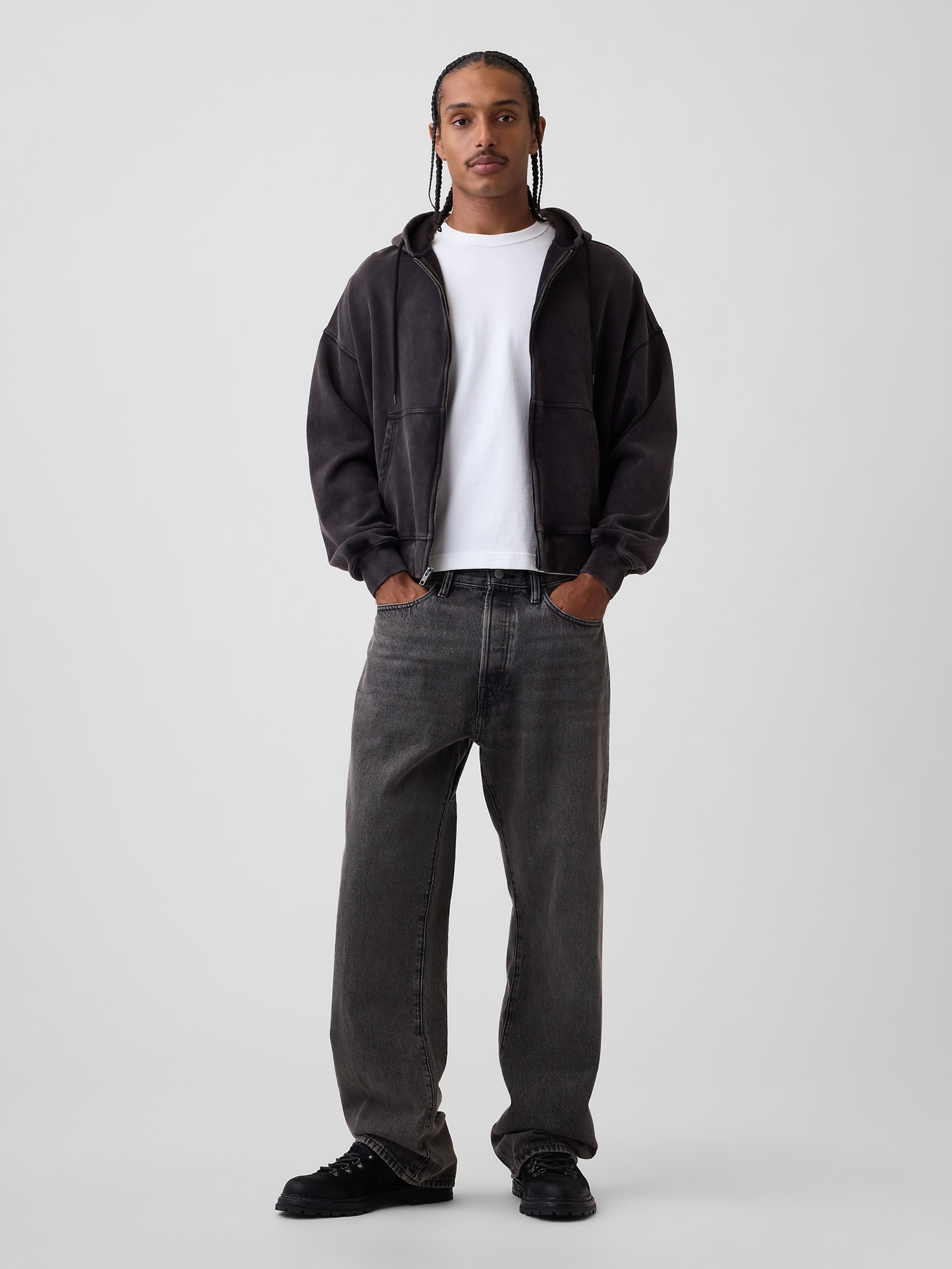 90s Loose Unisex Jeans - 001