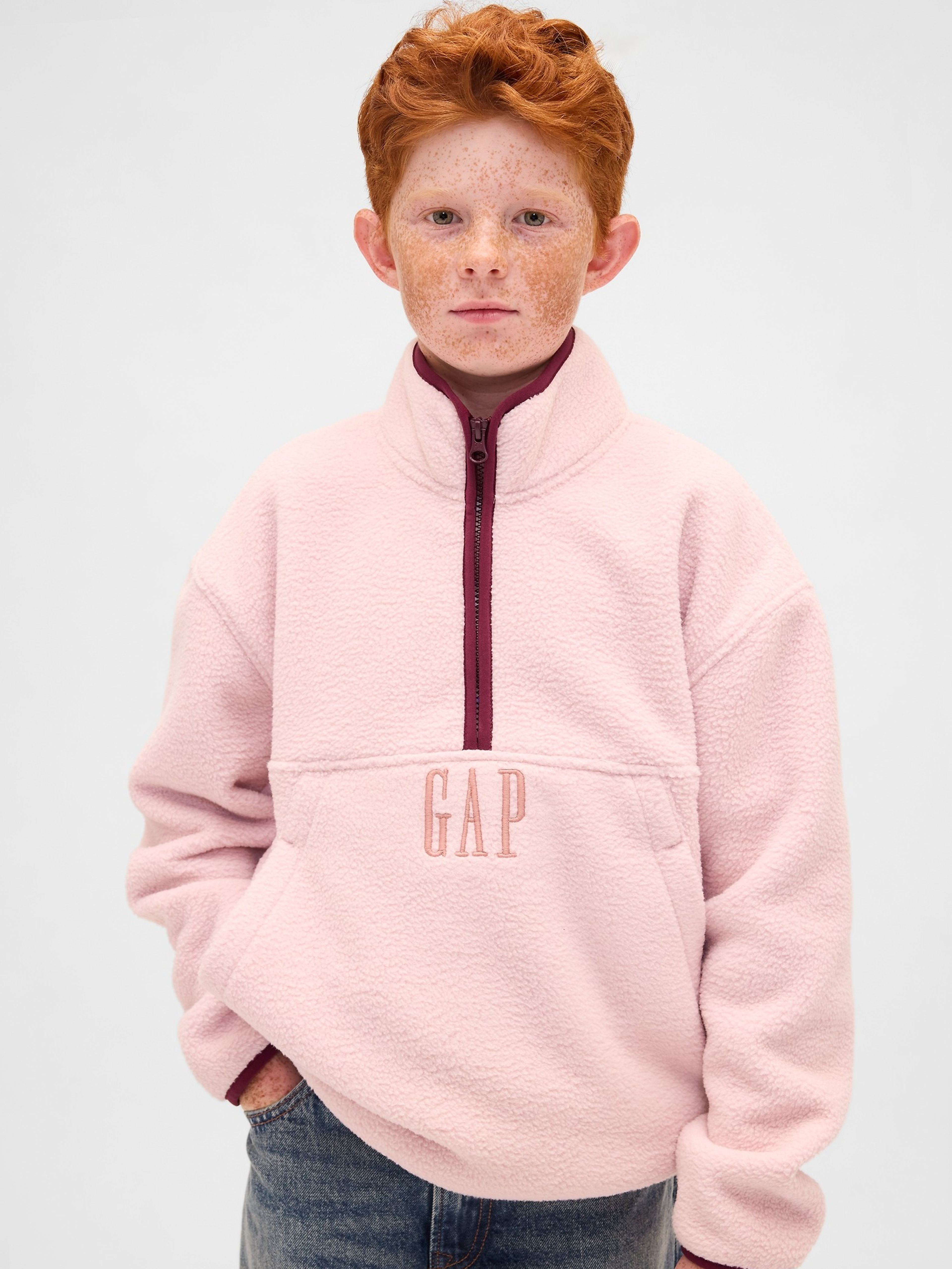 Kinder Sherpa Sweatshirt Arctic Fleece