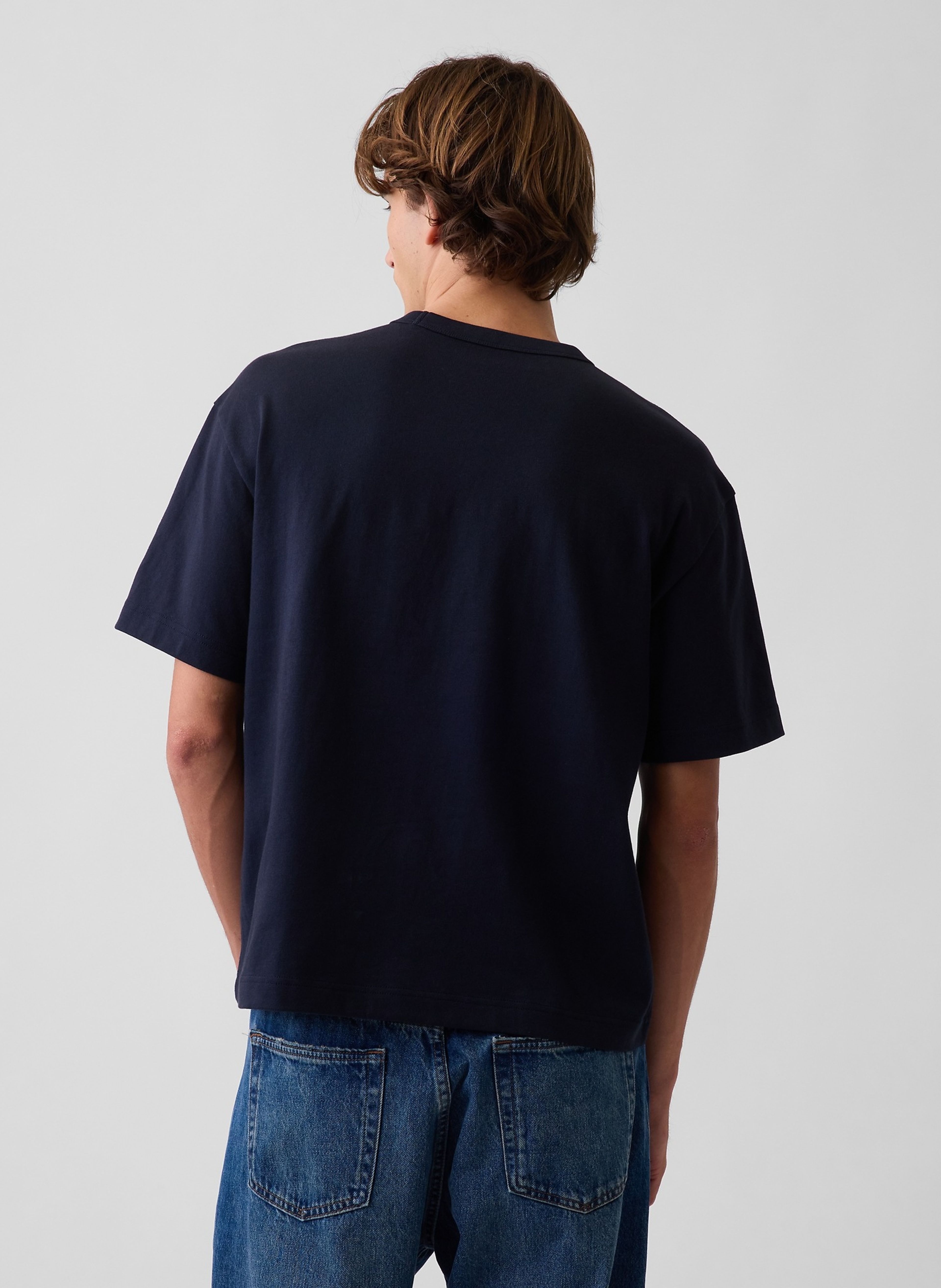 Crop T-shirt Heavyweight z logo - 003