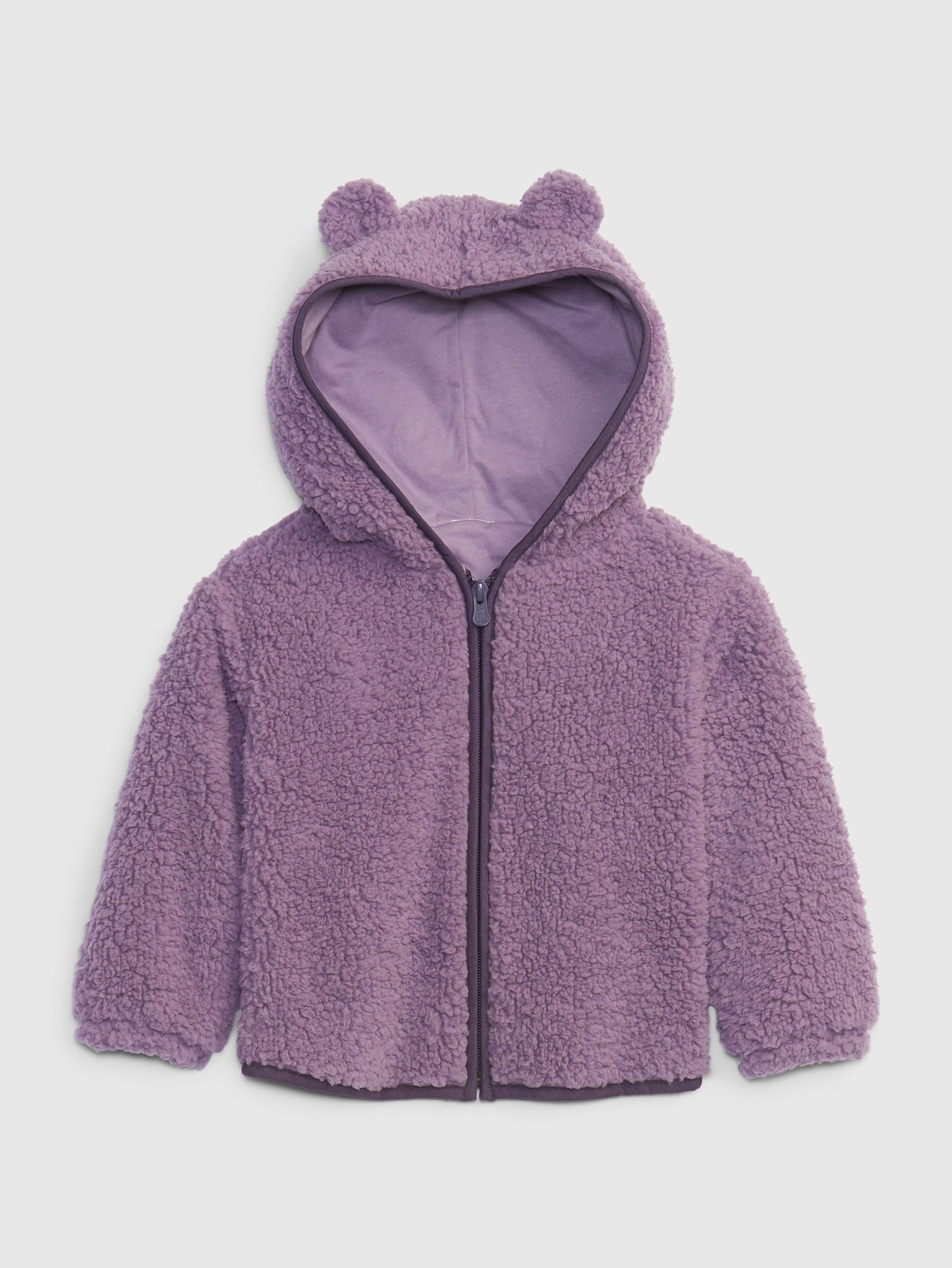 Baby-Plüsch-Sweatjacke