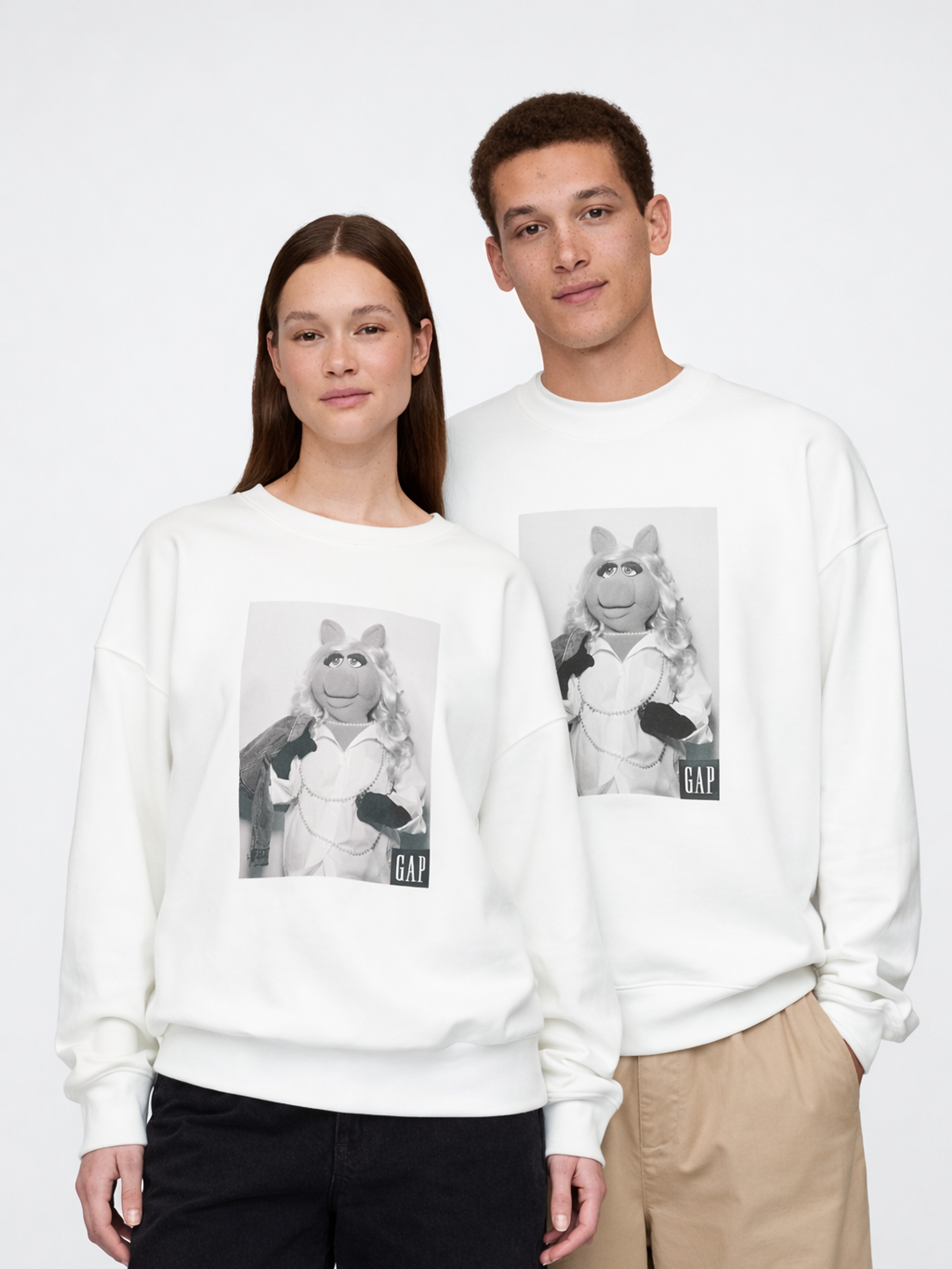 Bluza oversize Unisex, Gap × The Muppets