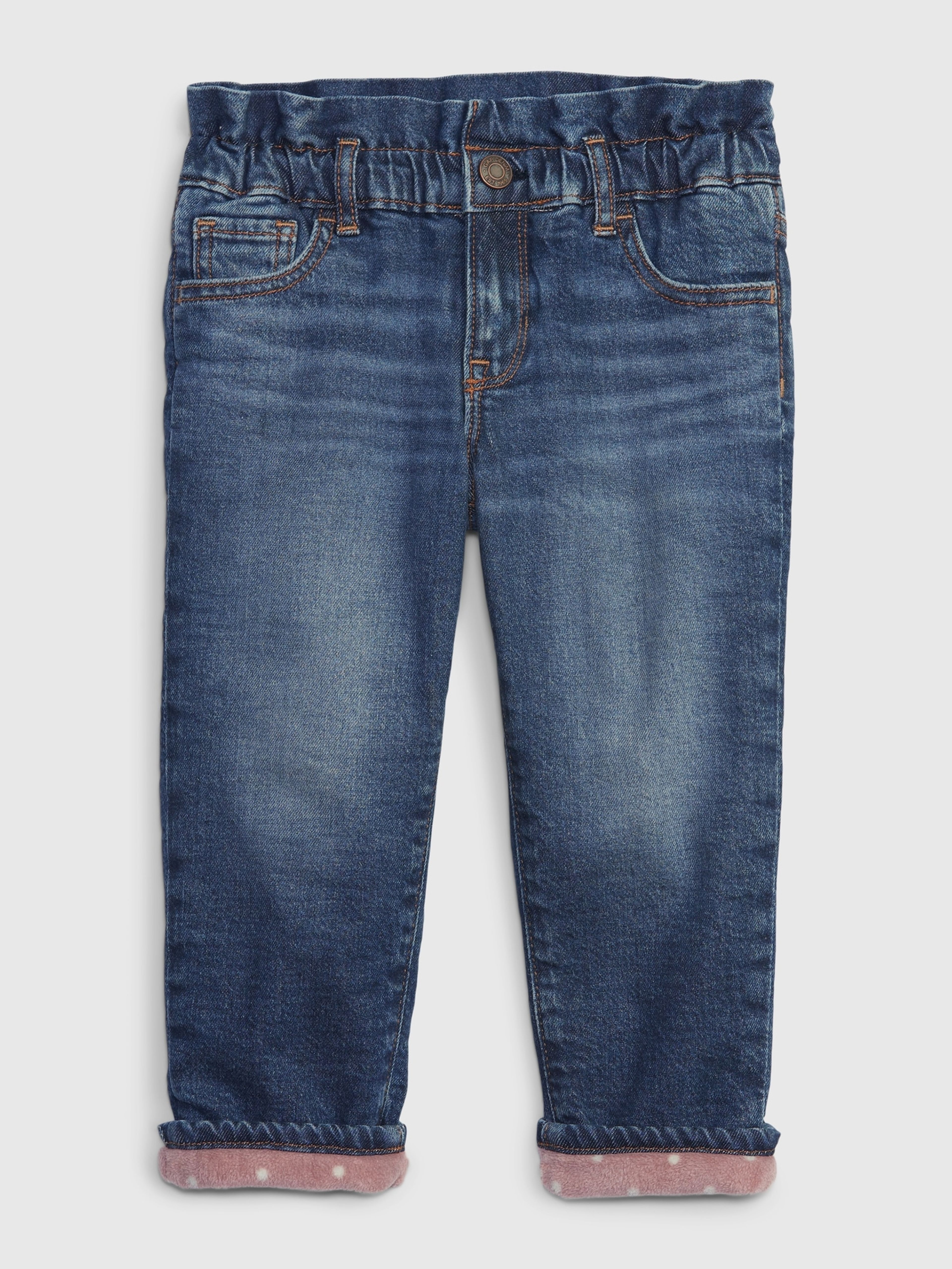 Warme Kinder Jeans Mom