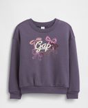 Bebé Sudadera con logo-Morado - 002