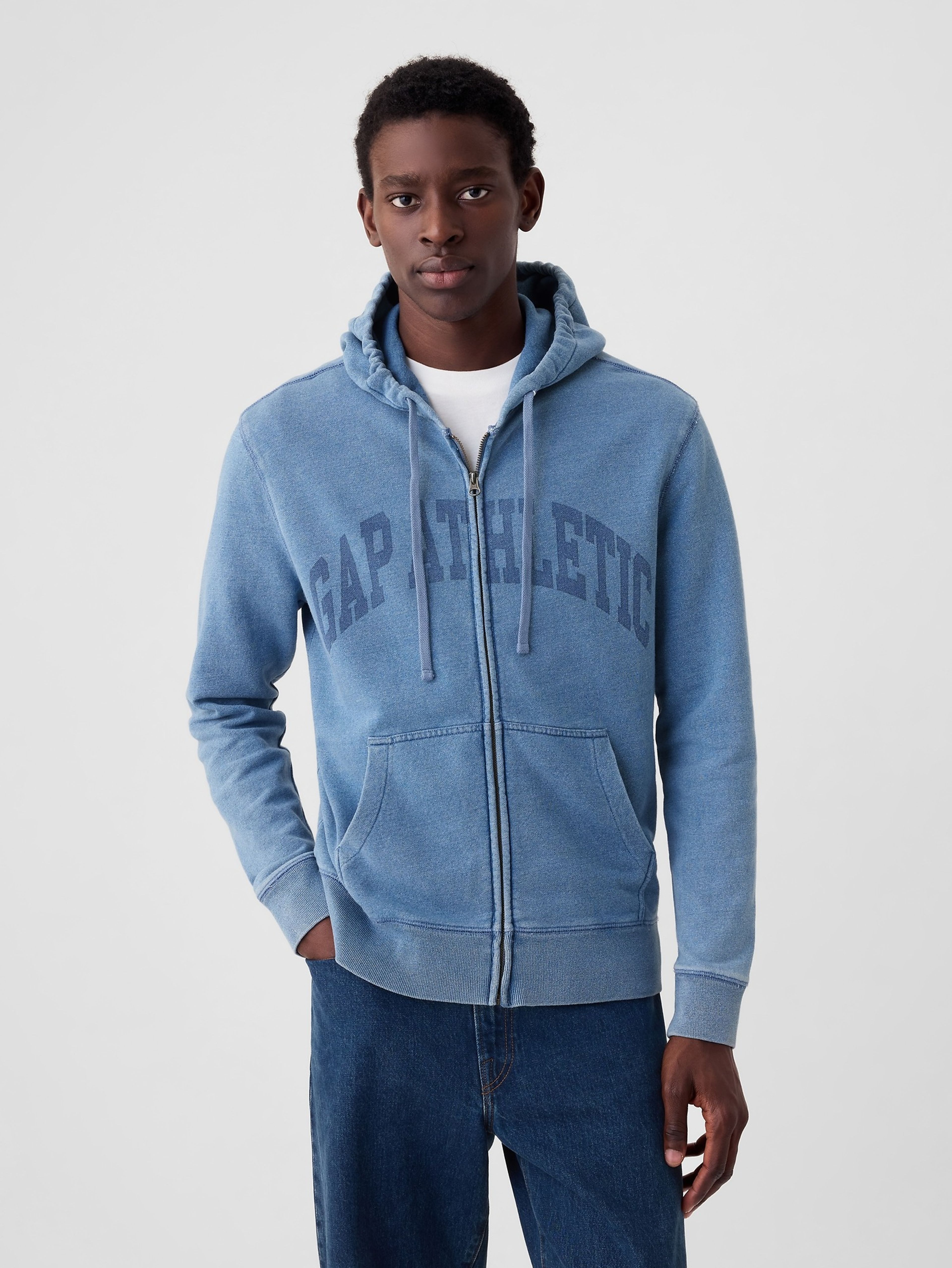 Zip Hoodie Gap Athletic