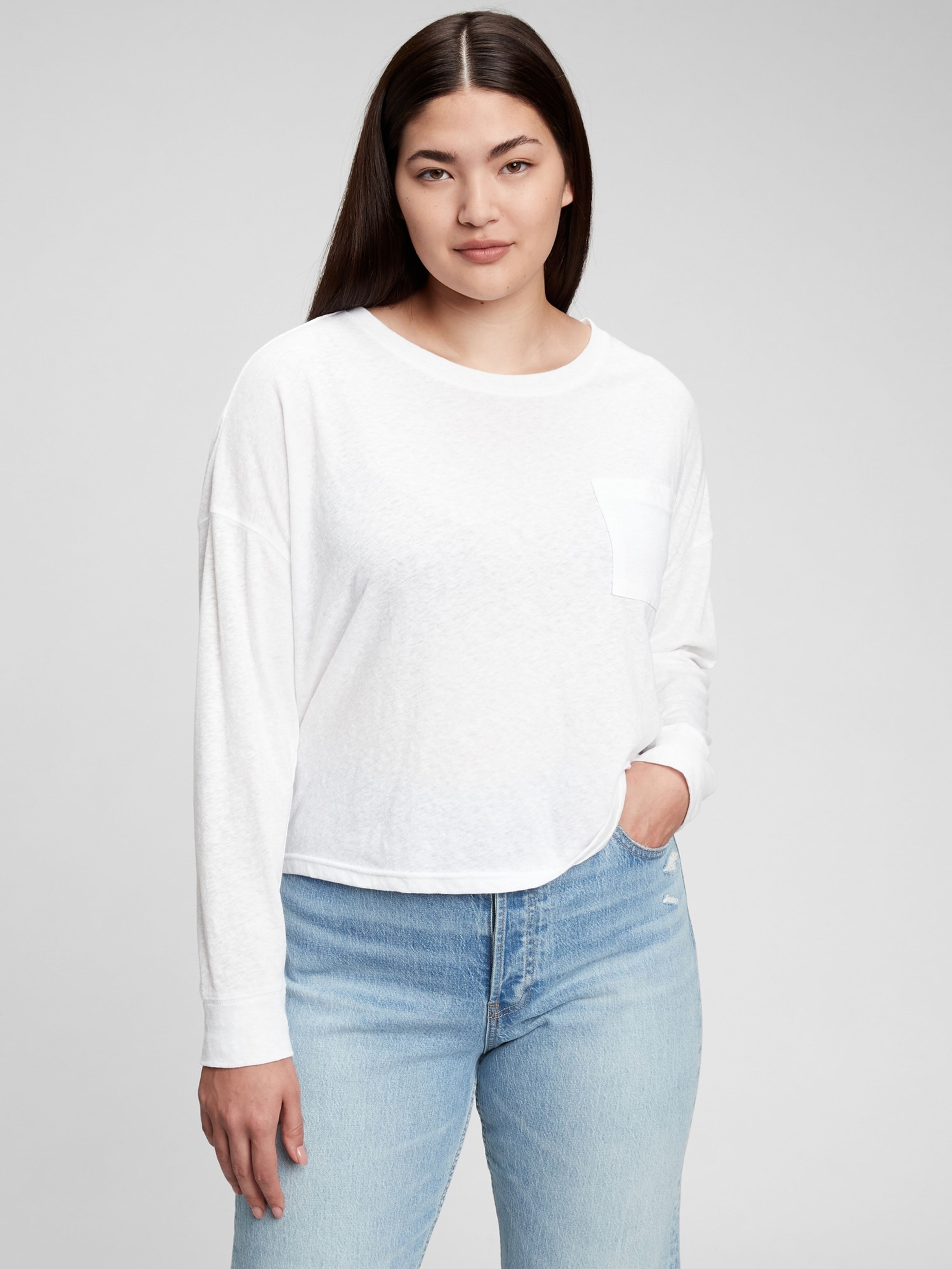 T-shirt z długim rękawem