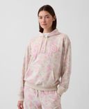 Sweatshirt mit Logo-Rosa - 004