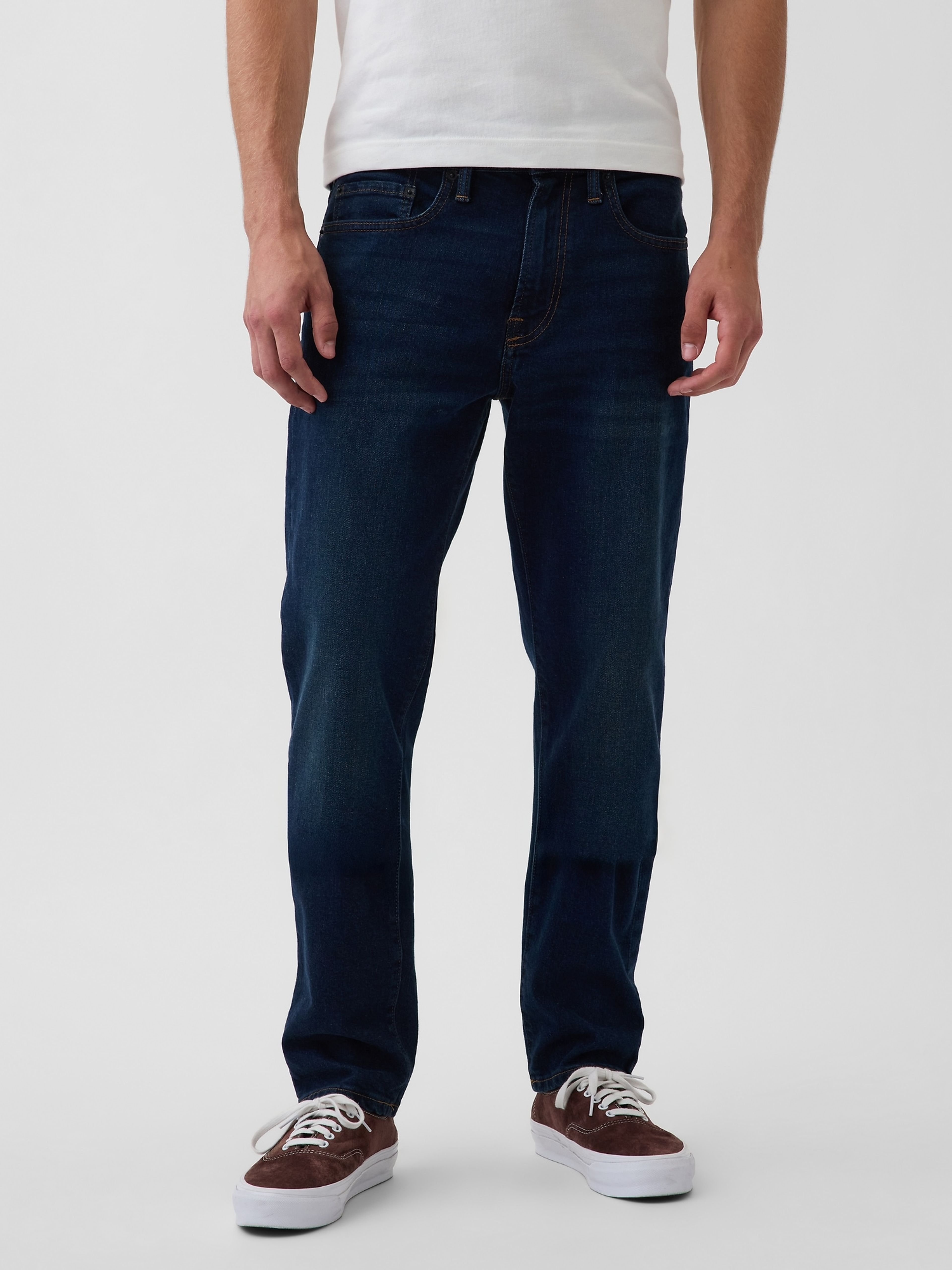 Džínsy Slim GapFlex Washwell - 002