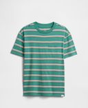 T-shirt bambini con taschino Everyday Soft-Verde - 001