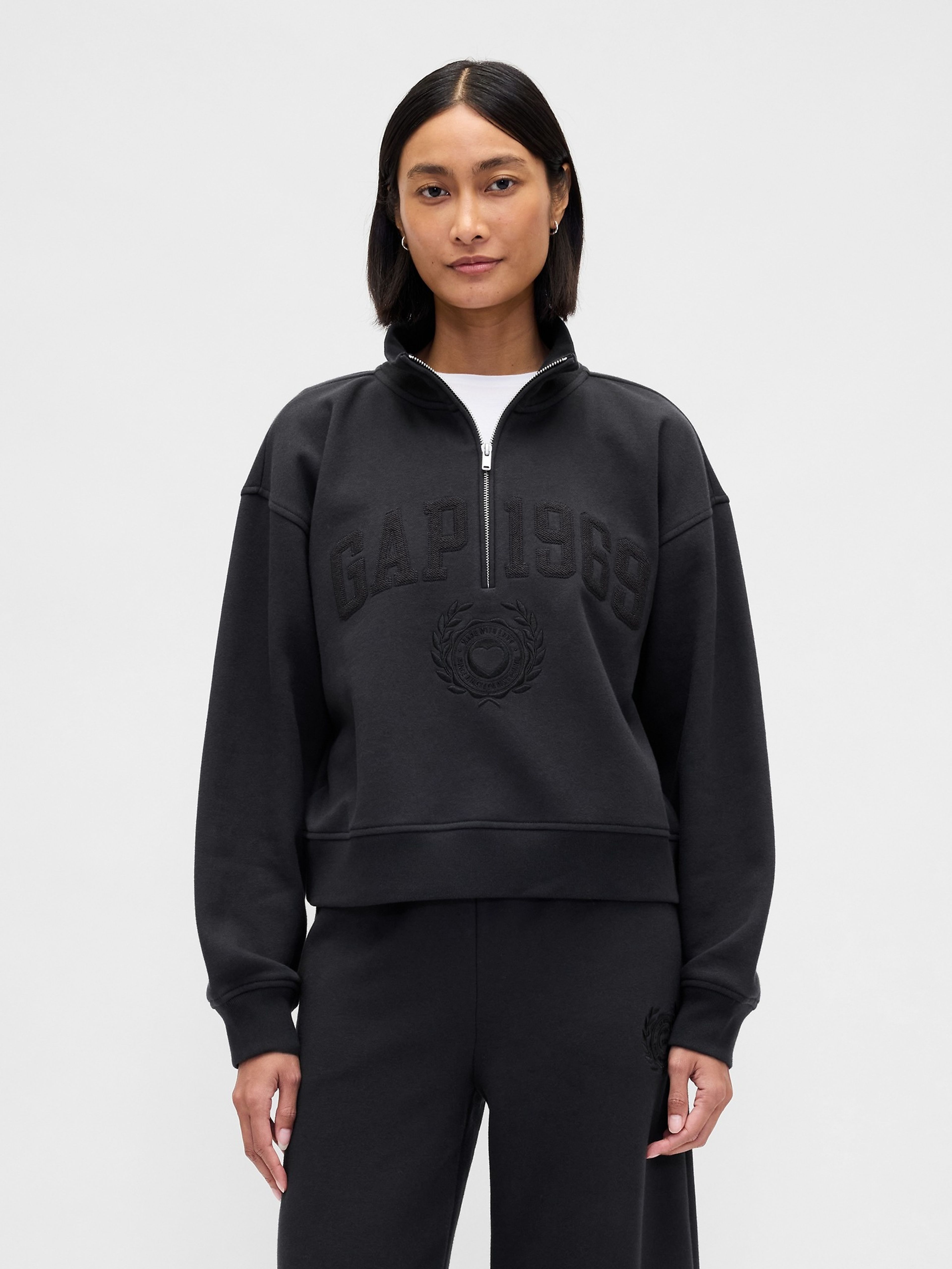 Sudadera oversize con logo 1969 VintageSoft