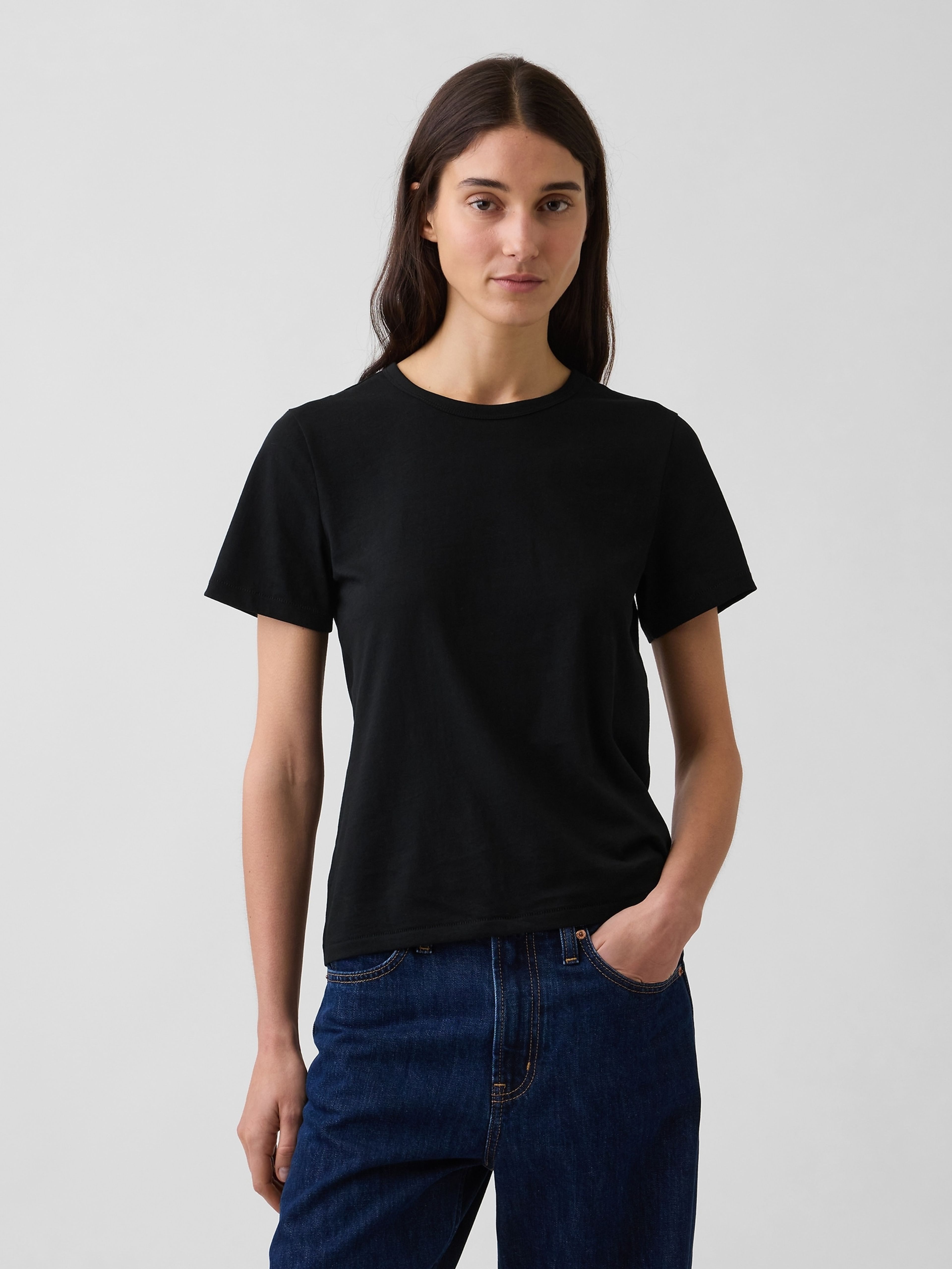T-shirt en coton Vintage - 001