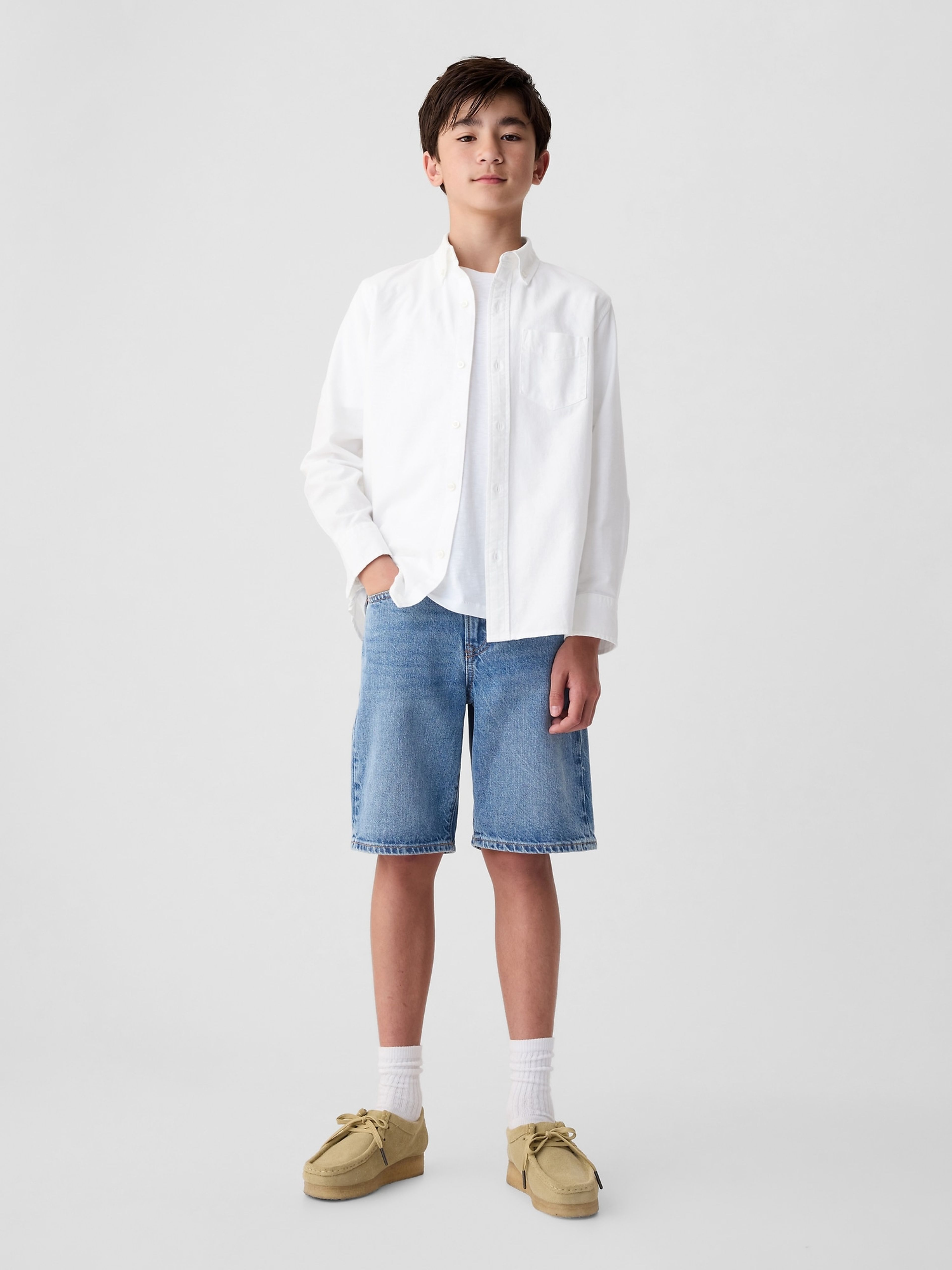 Detská košeľa oxford uniform - 003